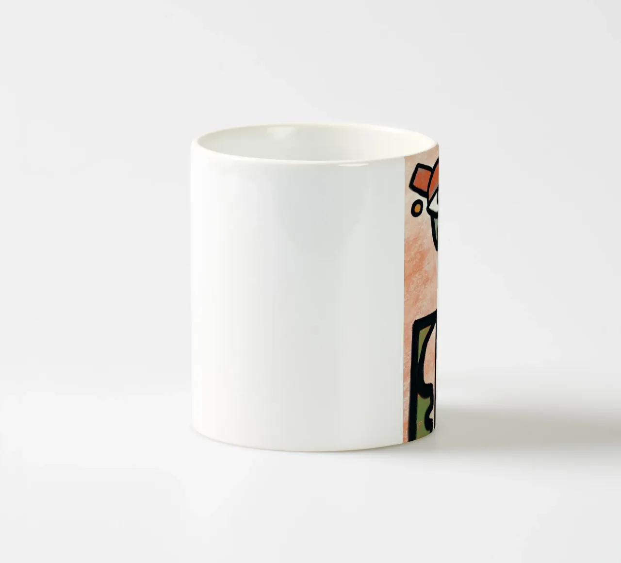 Ritratto di robot funky tazza in ceramica da Little Dean
