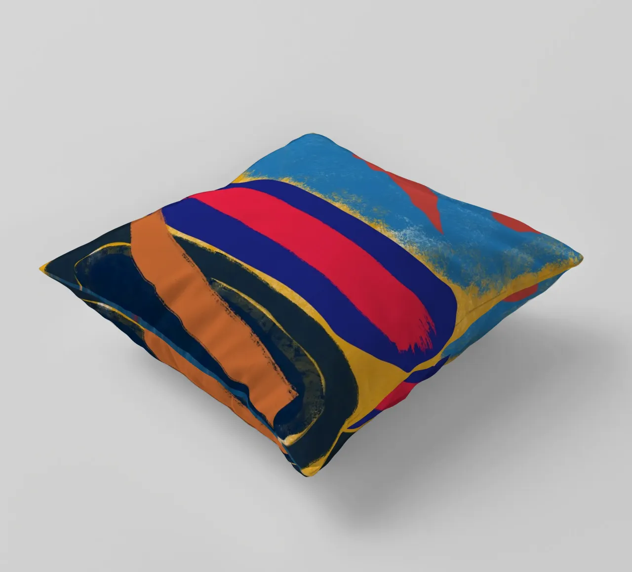 Cut out and abstract decorative cushion by Little Dean
