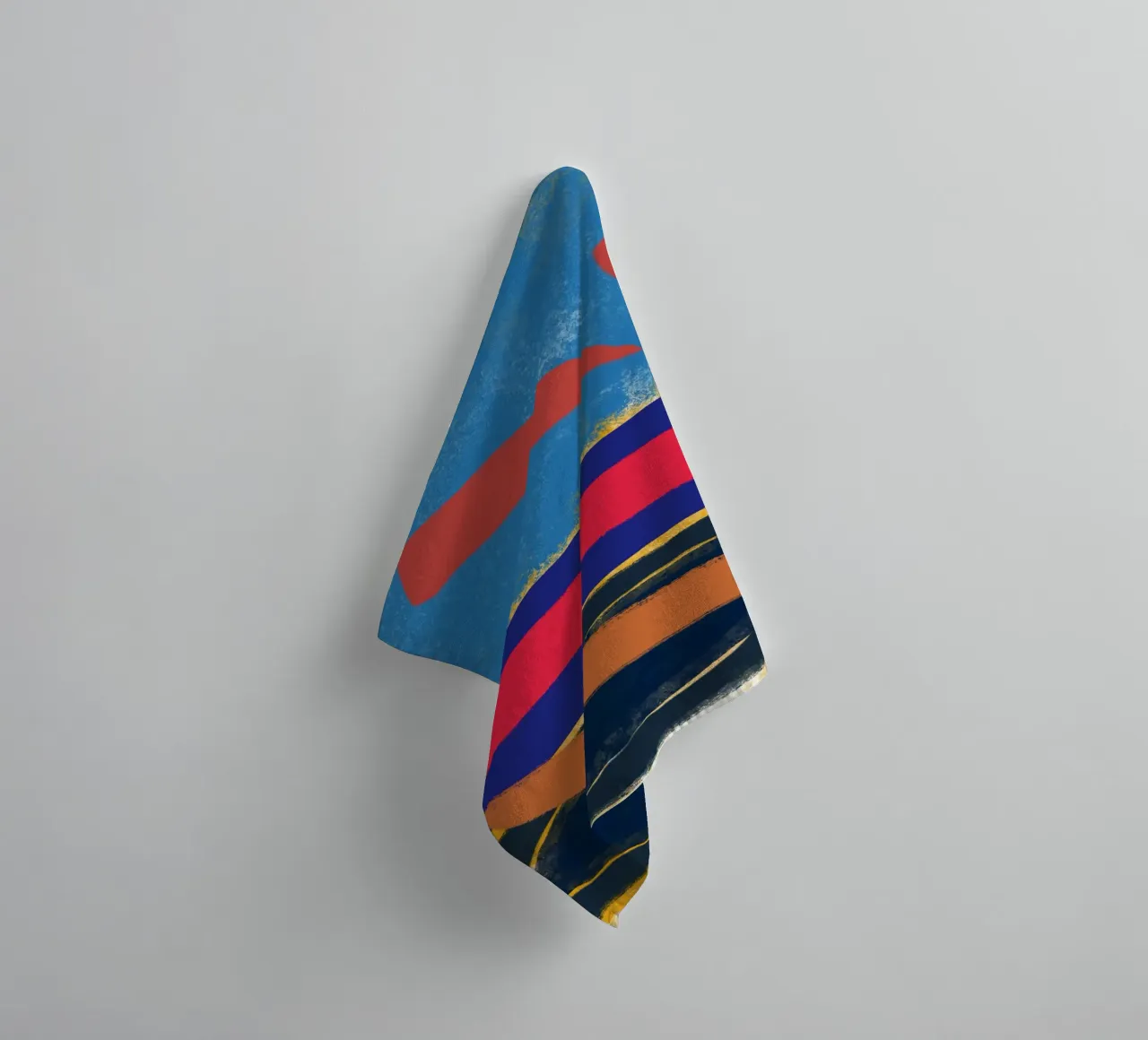 Cut out and abstract towel by Little Dean