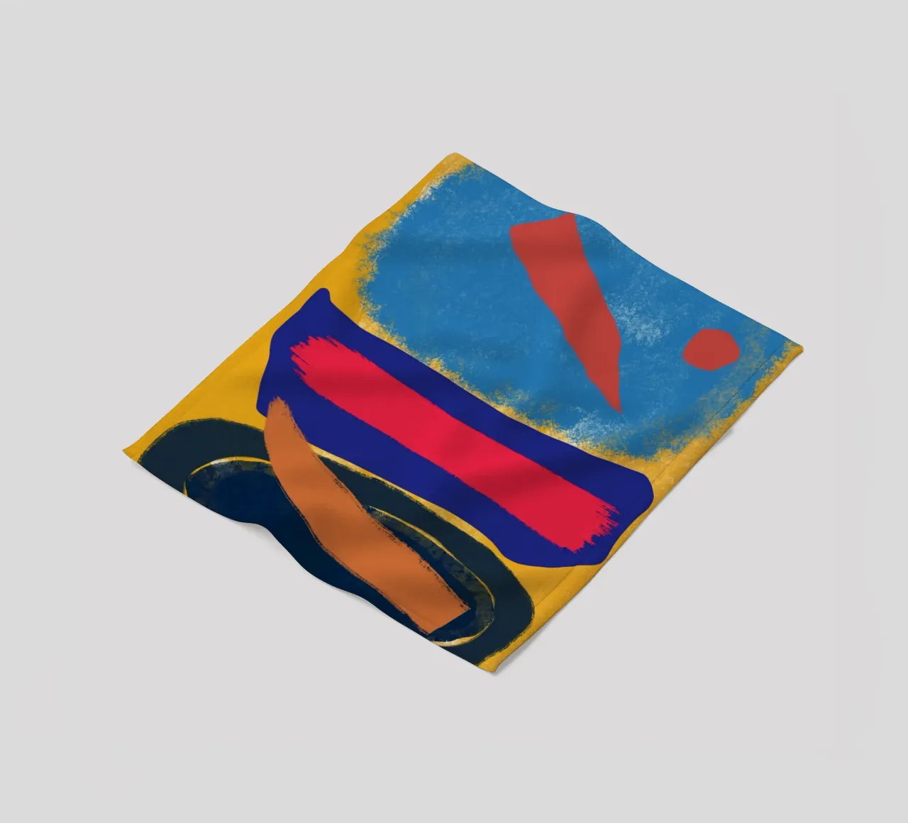 Cut out and abstract fleece blanket by Little Dean