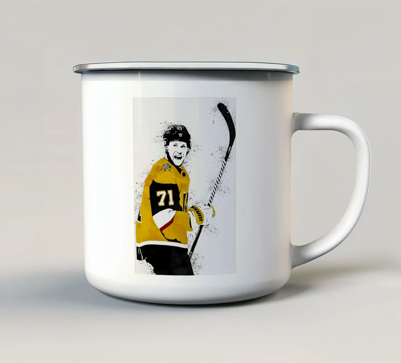 William Karlsson tazza in smalto da tenten