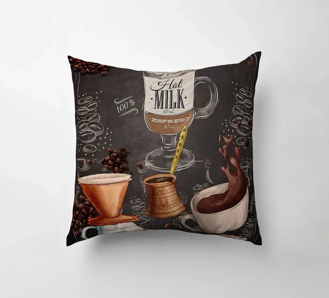 caffè espresso cuscino da Kevin Walters