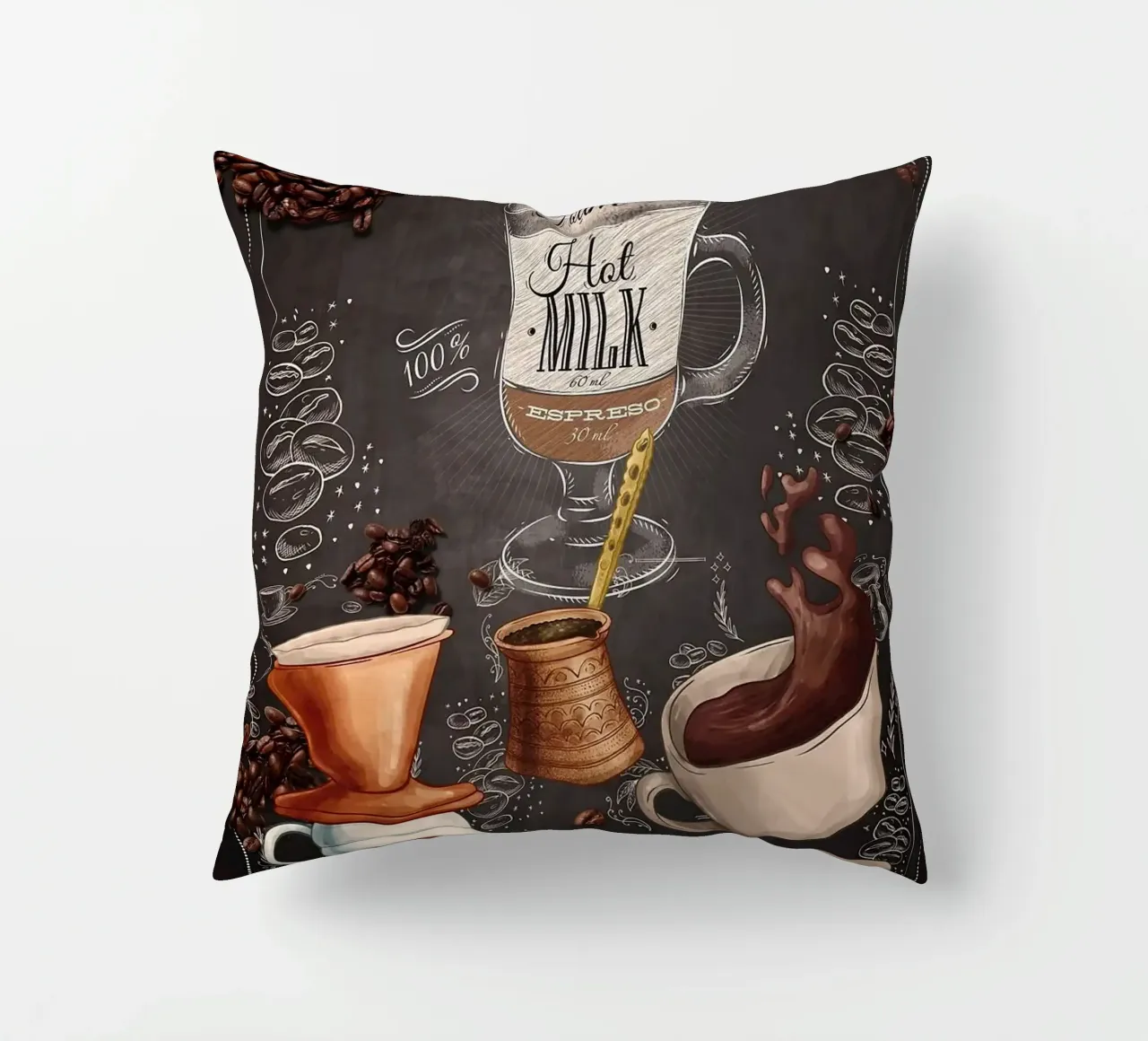 caffè espresso cuscino da Kevin Walters