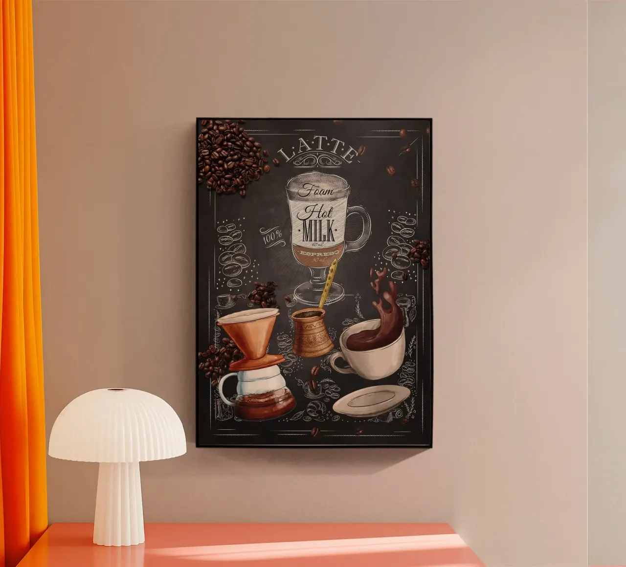 caffè espresso plexiglass da Kevin Walters