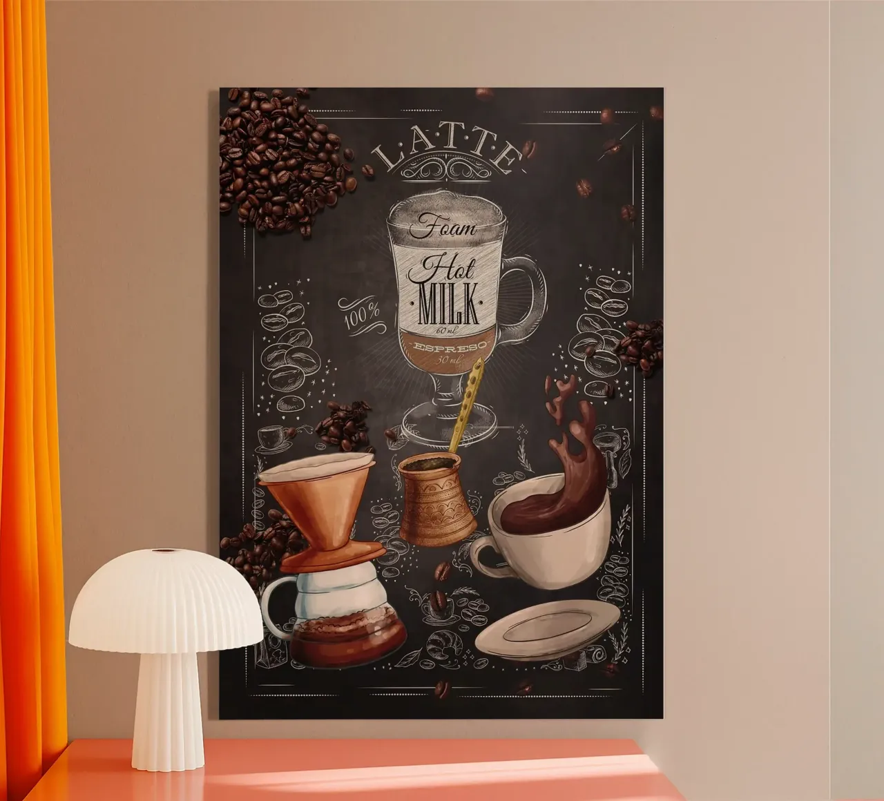 caffè espresso plexiglass da Kevin Walters