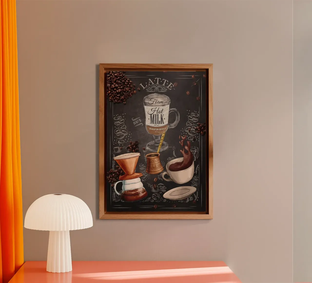 caffè espresso alluminio dibond da Kevin Walters