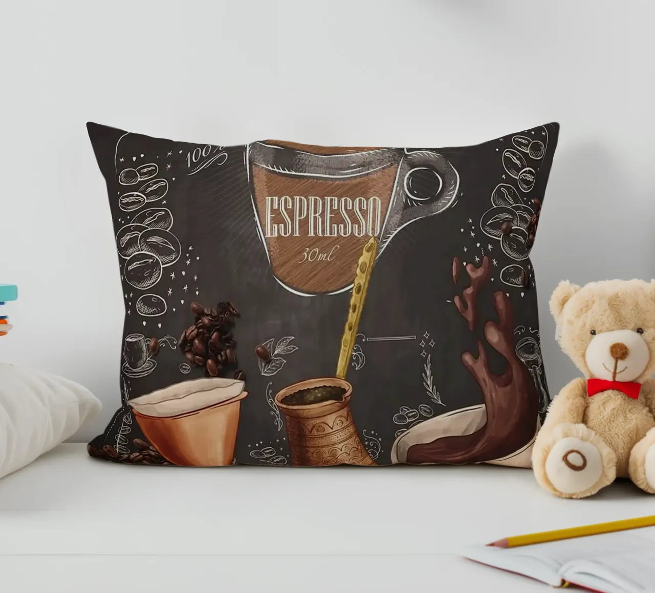 tazza da caffè espresso cuscino da Kevin Walters