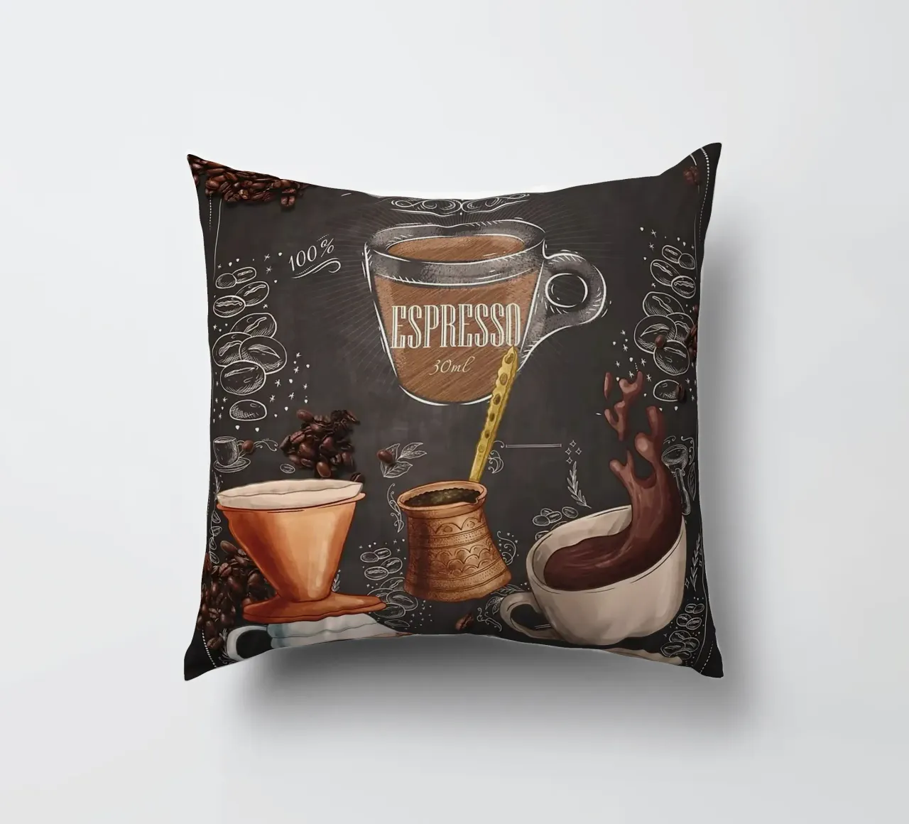 tazza da caffè espresso cuscino da Kevin Walters