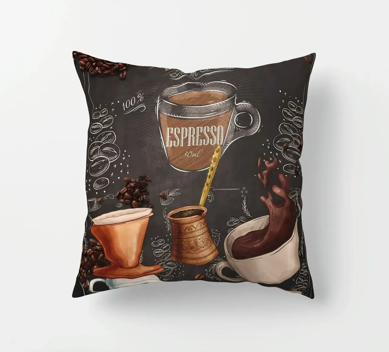 tazza da caffè espresso cuscino da Kevin Walters