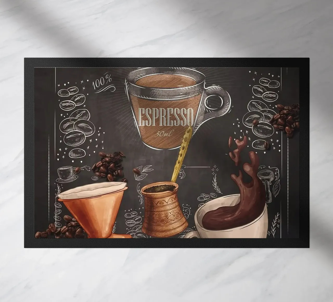tazza da caffè espresso zerbino da Kevin Walters