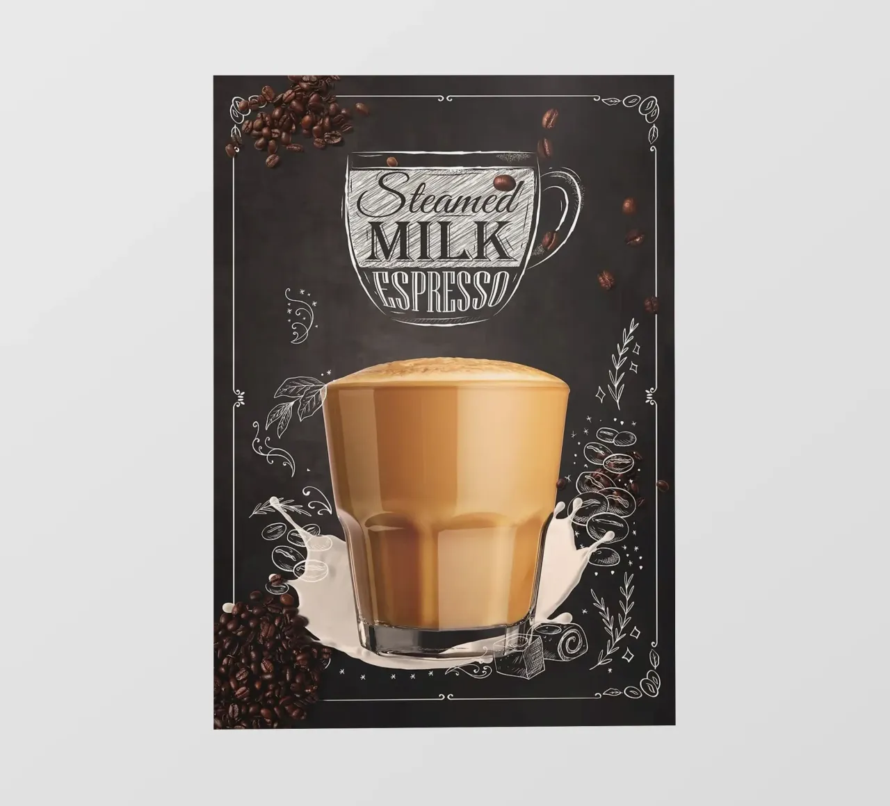 caffè macchiato telo in pvc da Kevin Walters