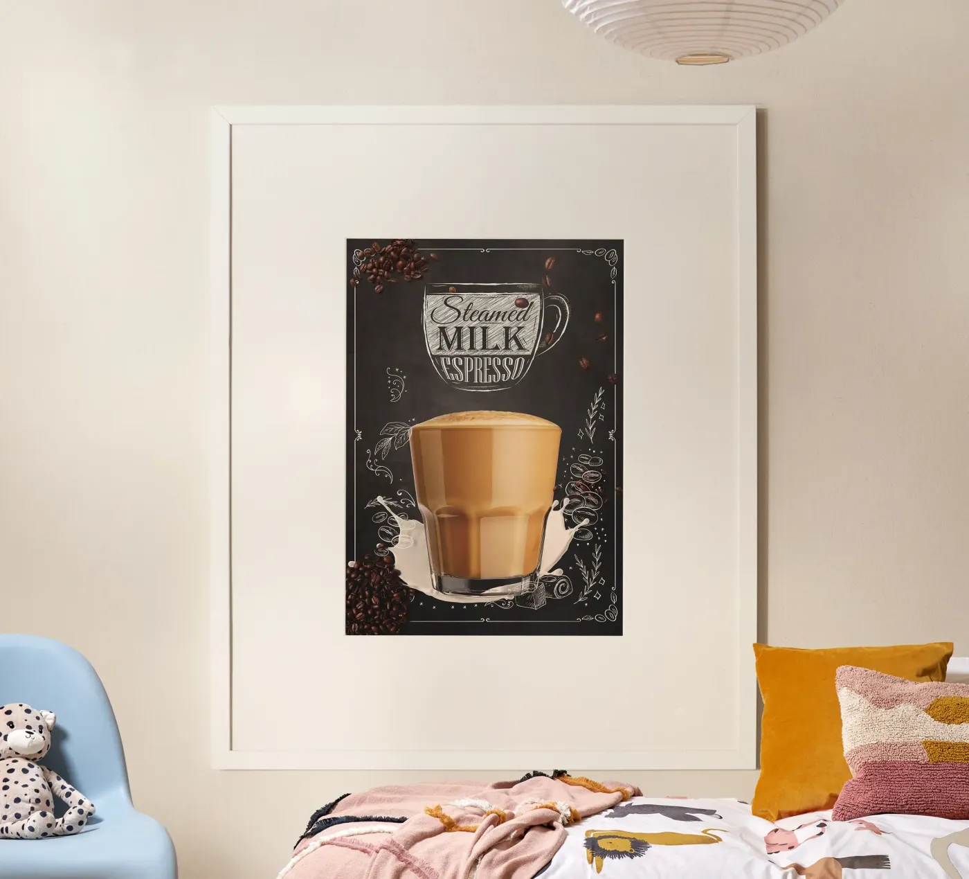 Milchkaffee Poster von Kevin Walters