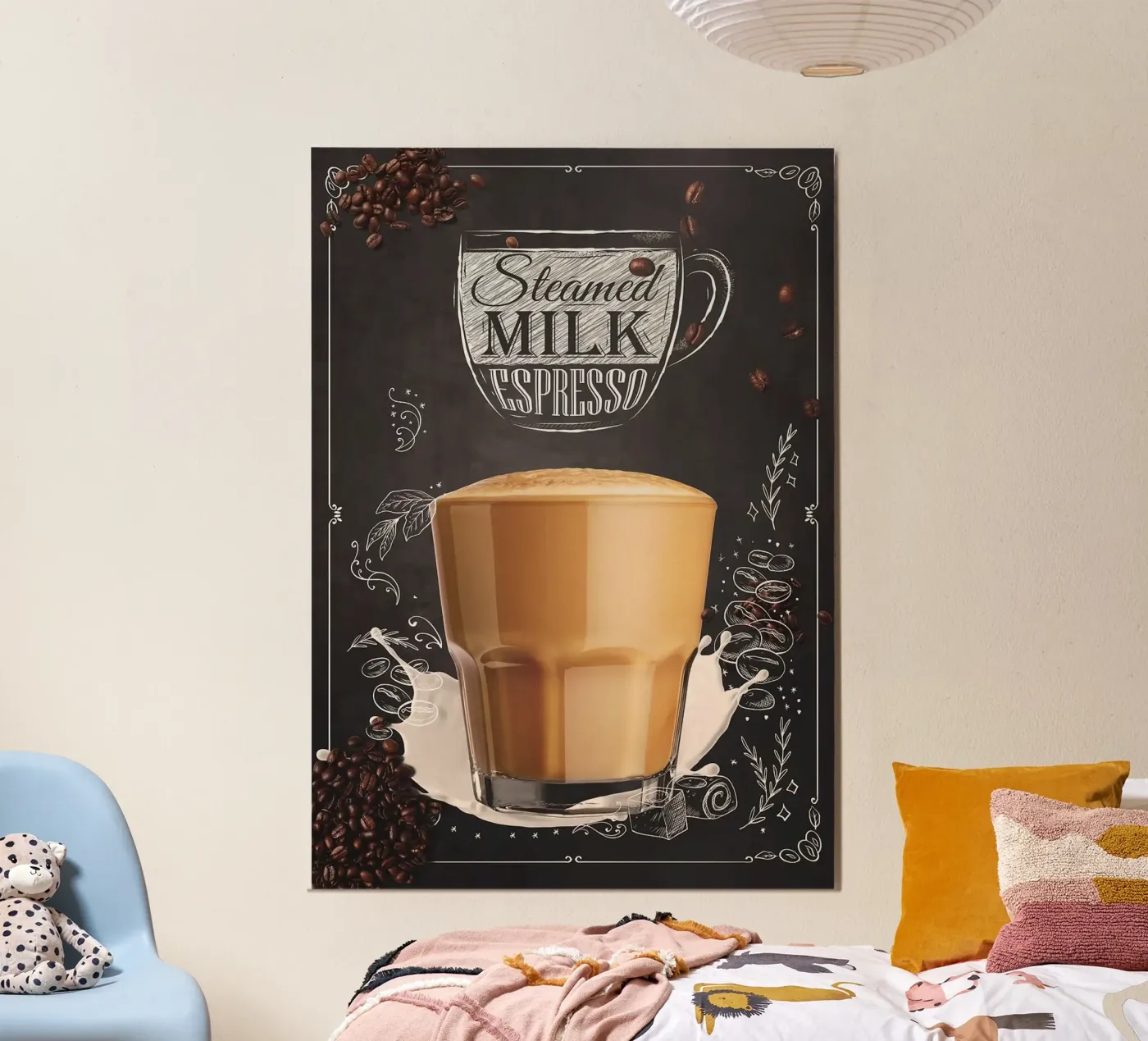 Milchkaffee Poster von Kevin Walters