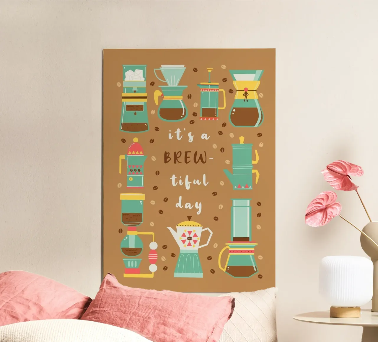 macchine da caffè poster da Kevin Walters