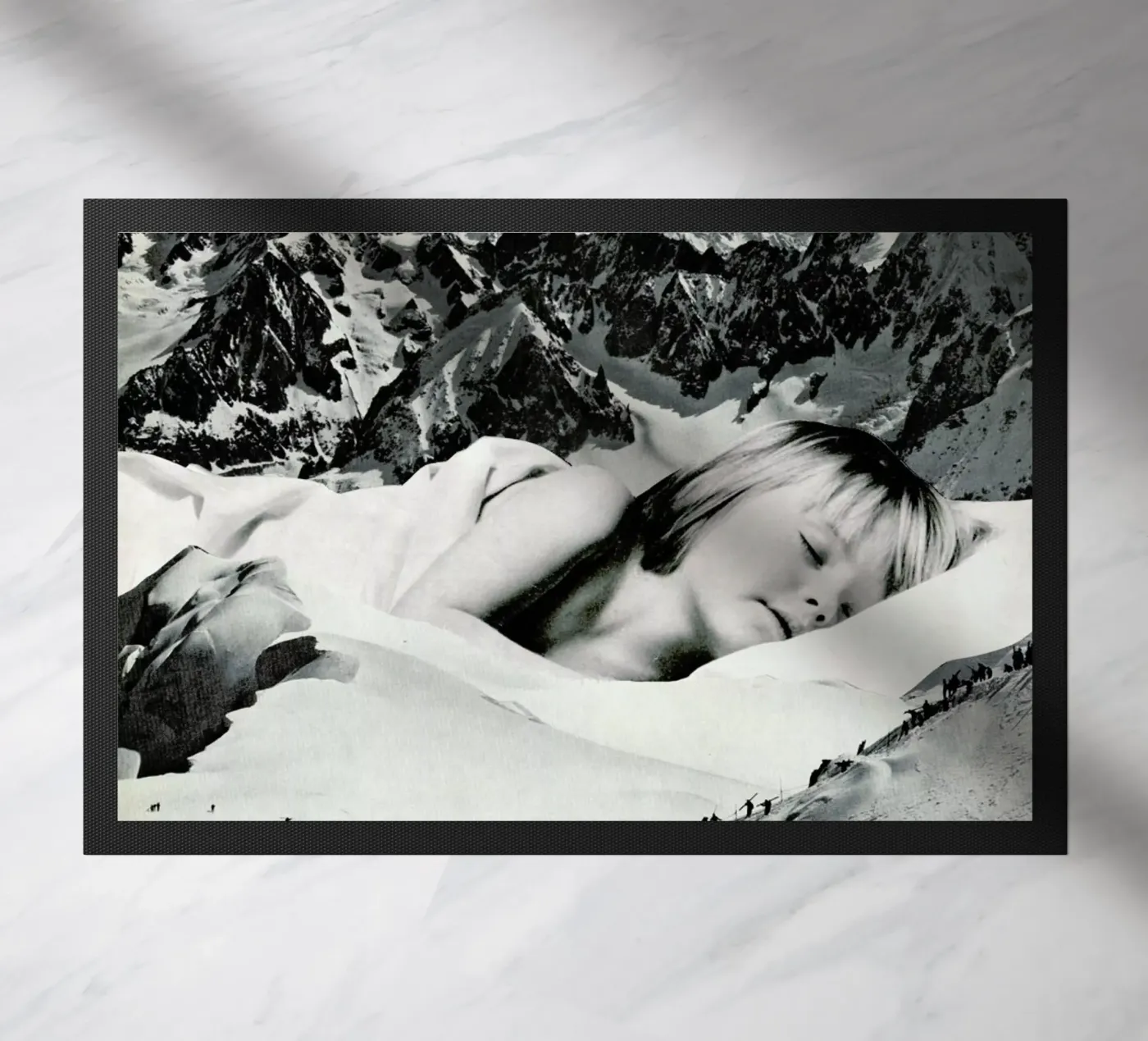 Silent rescue deurmat van Sammy Slabbinck