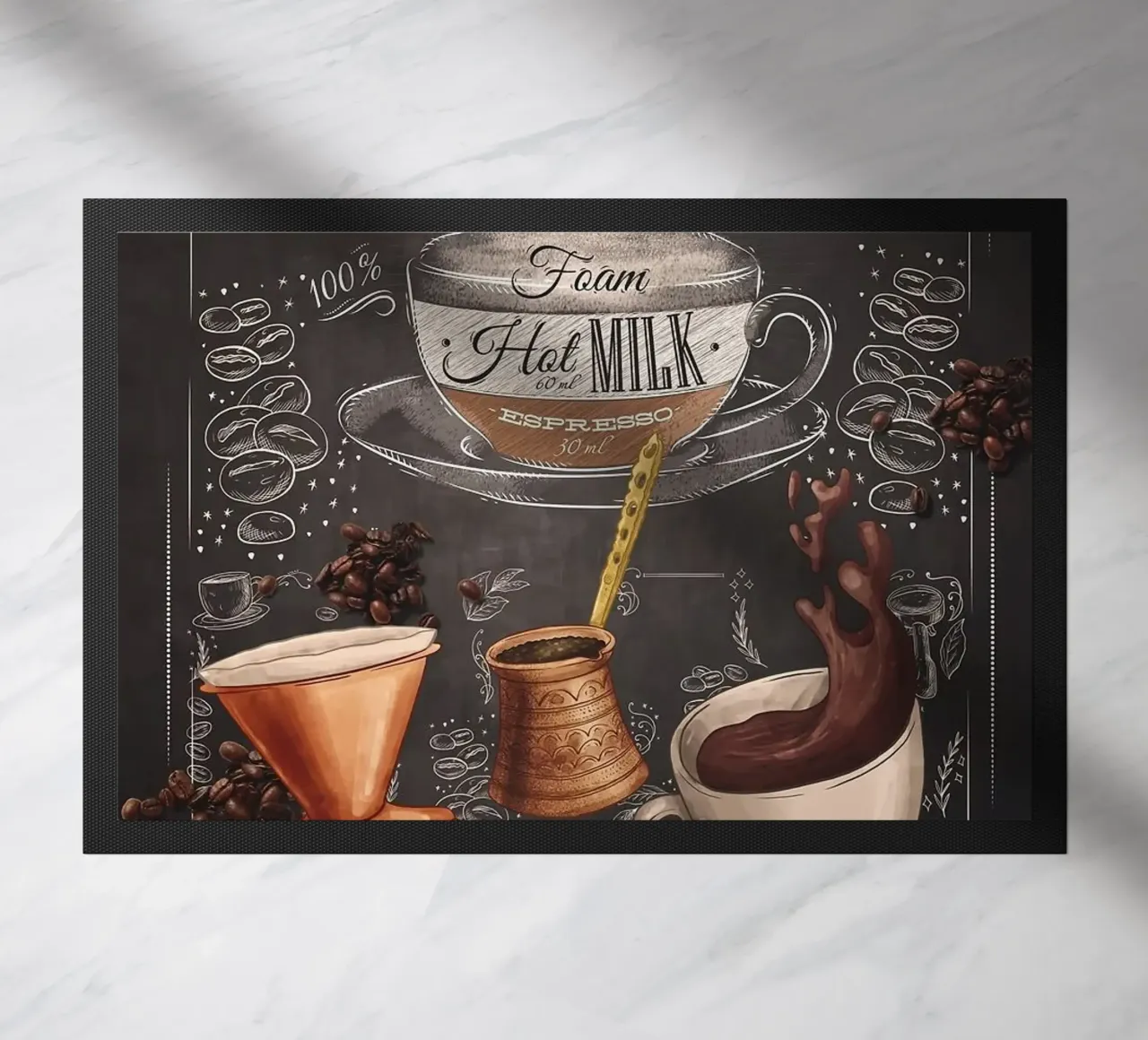 coffee cappuccino zerbino da Kevin Walters