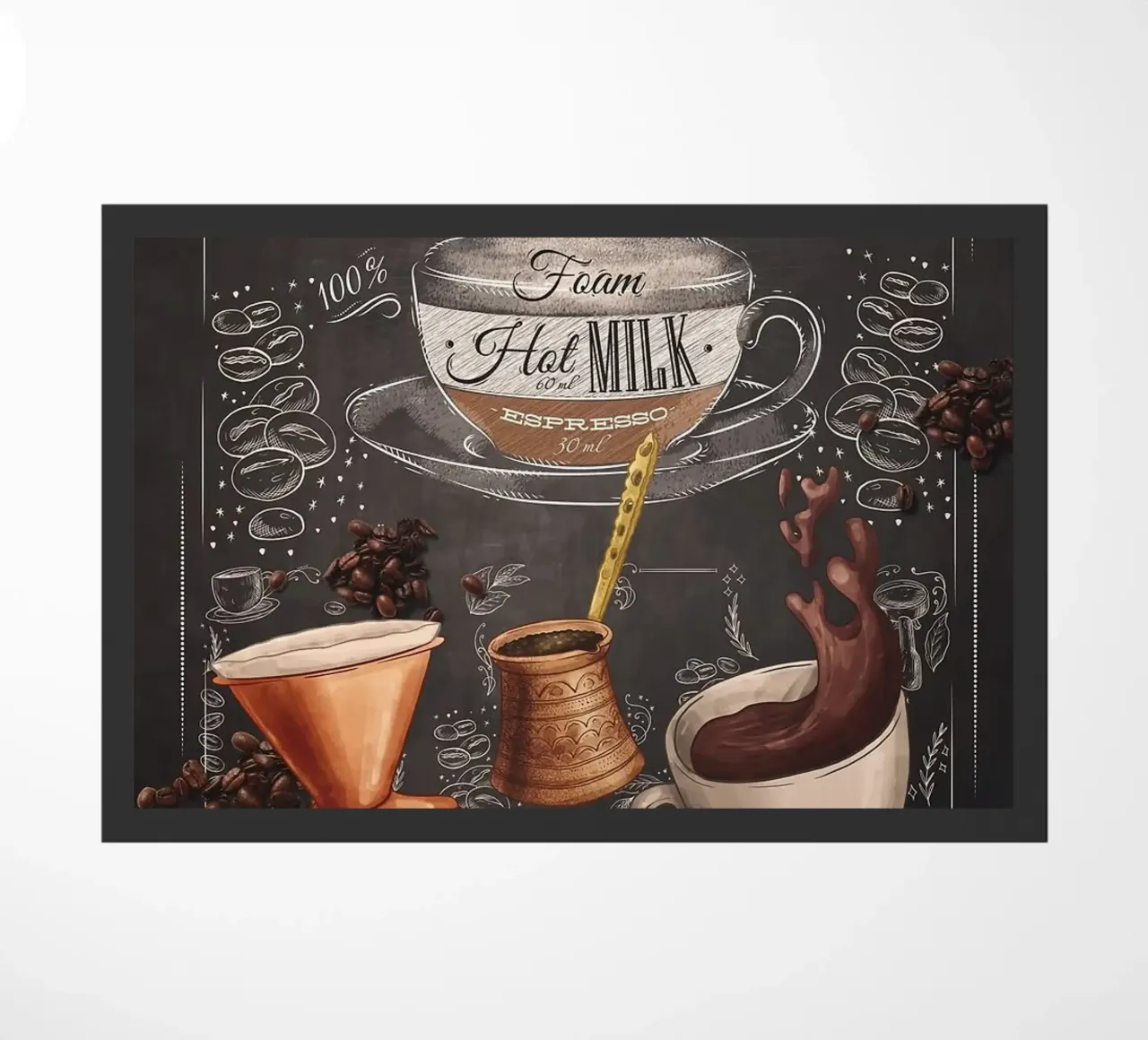 coffee cappuccino zerbino da Kevin Walters