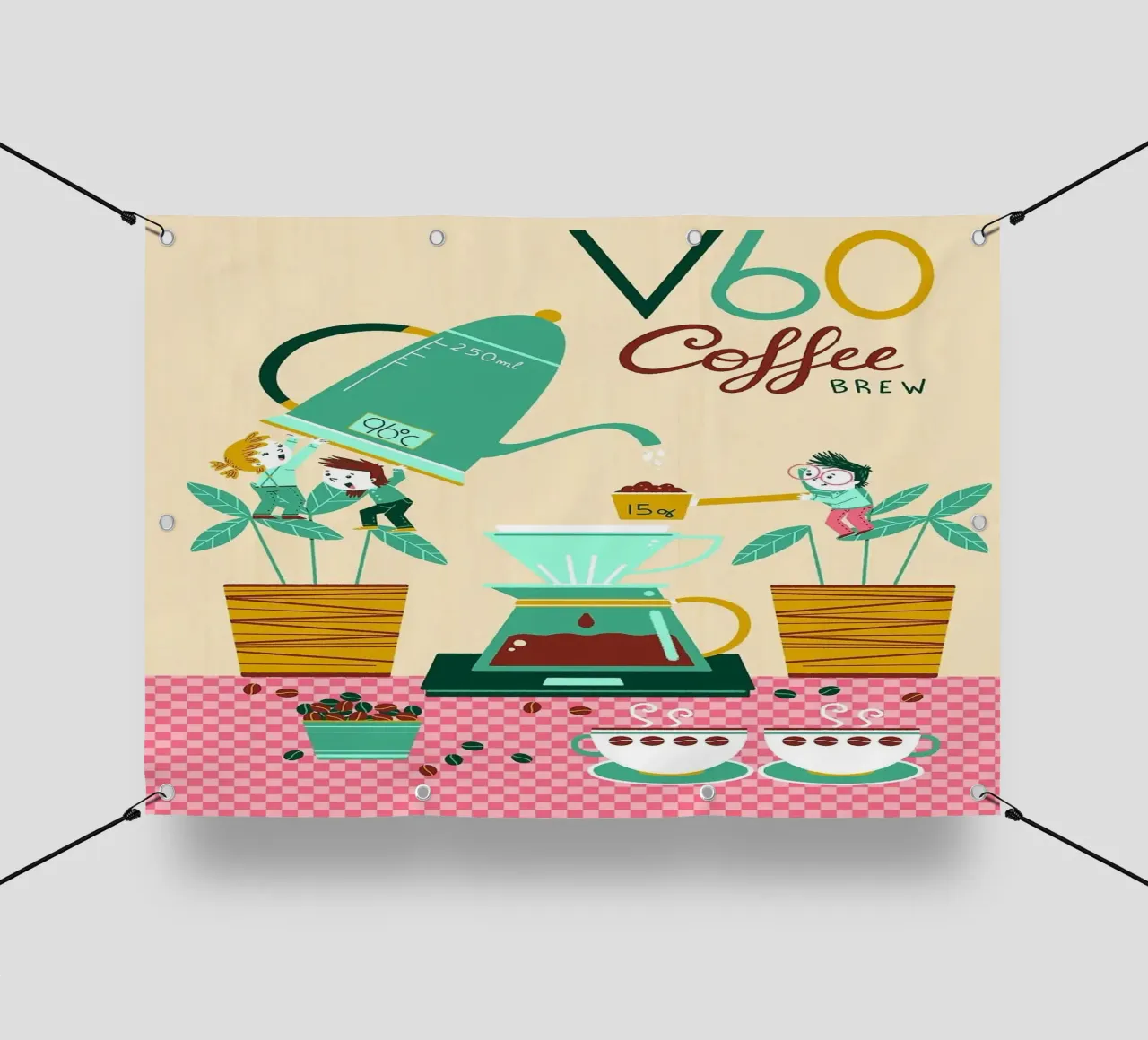 filtro per caffè telo in pvc da Kevin Walters