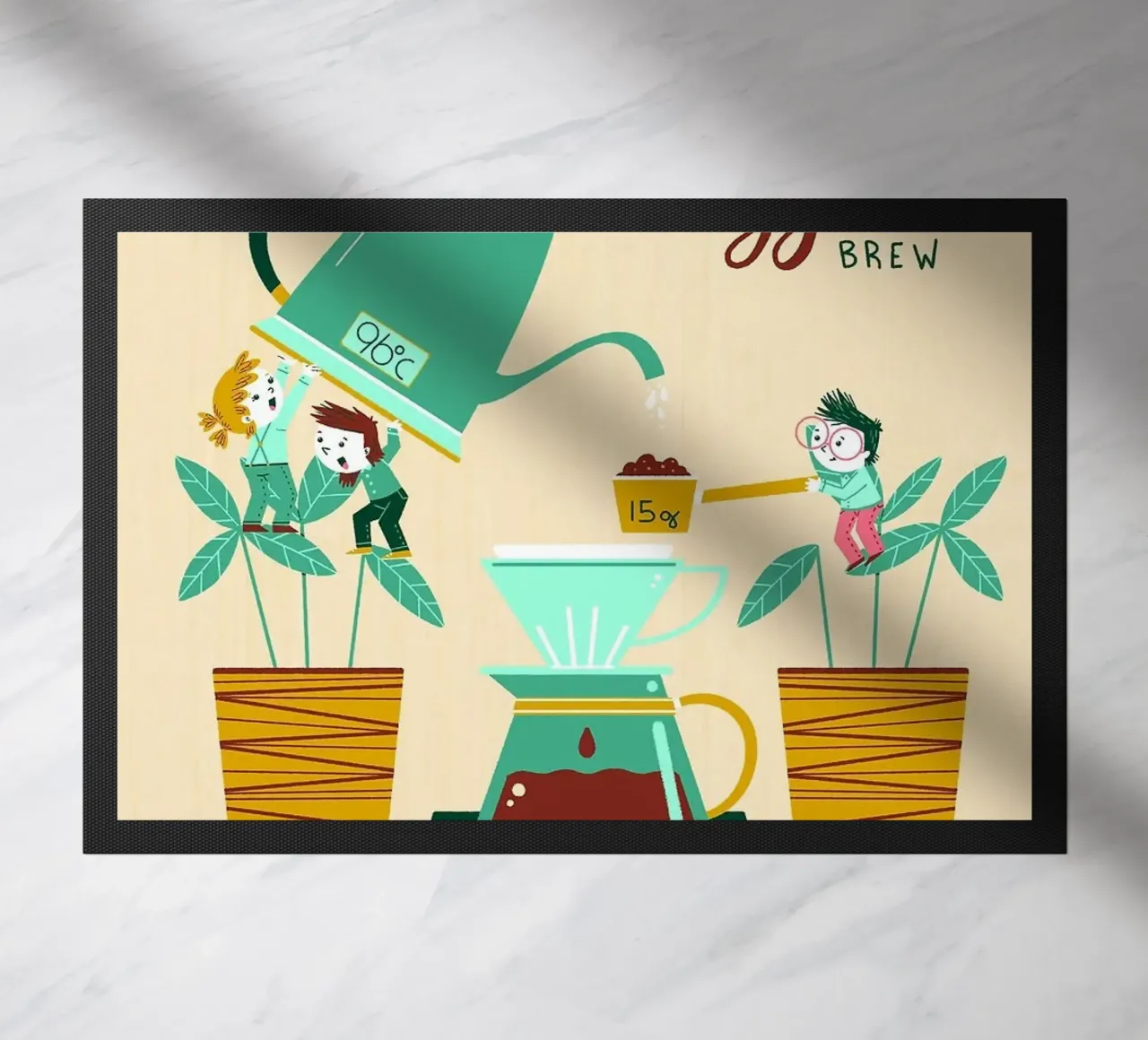filtro per caffè zerbino da Kevin Walters