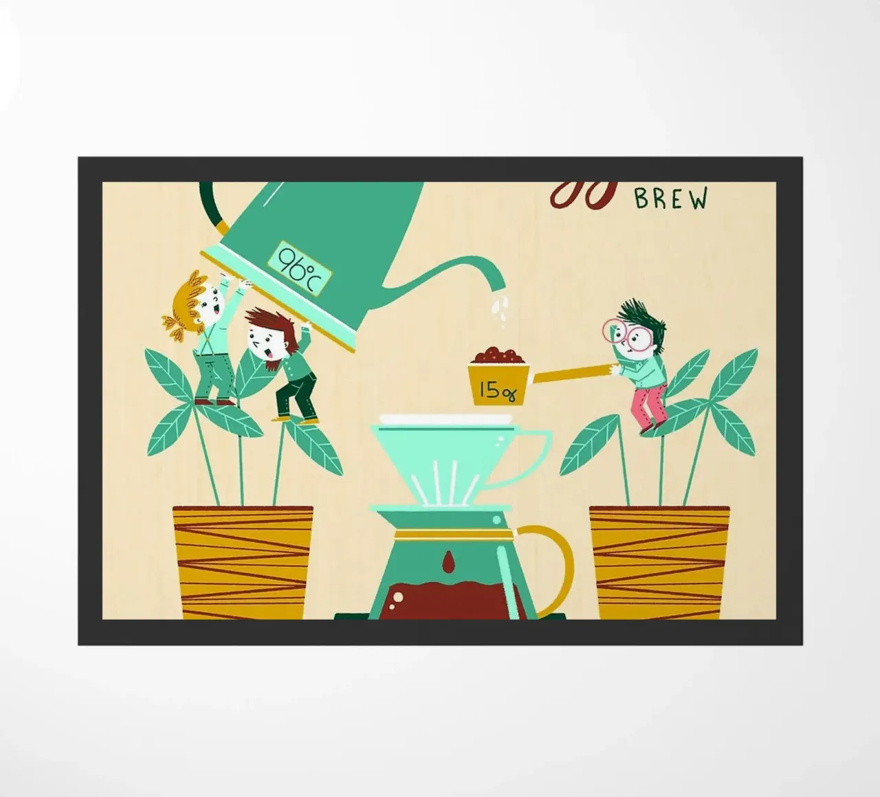 filtro per caffè zerbino da Kevin Walters