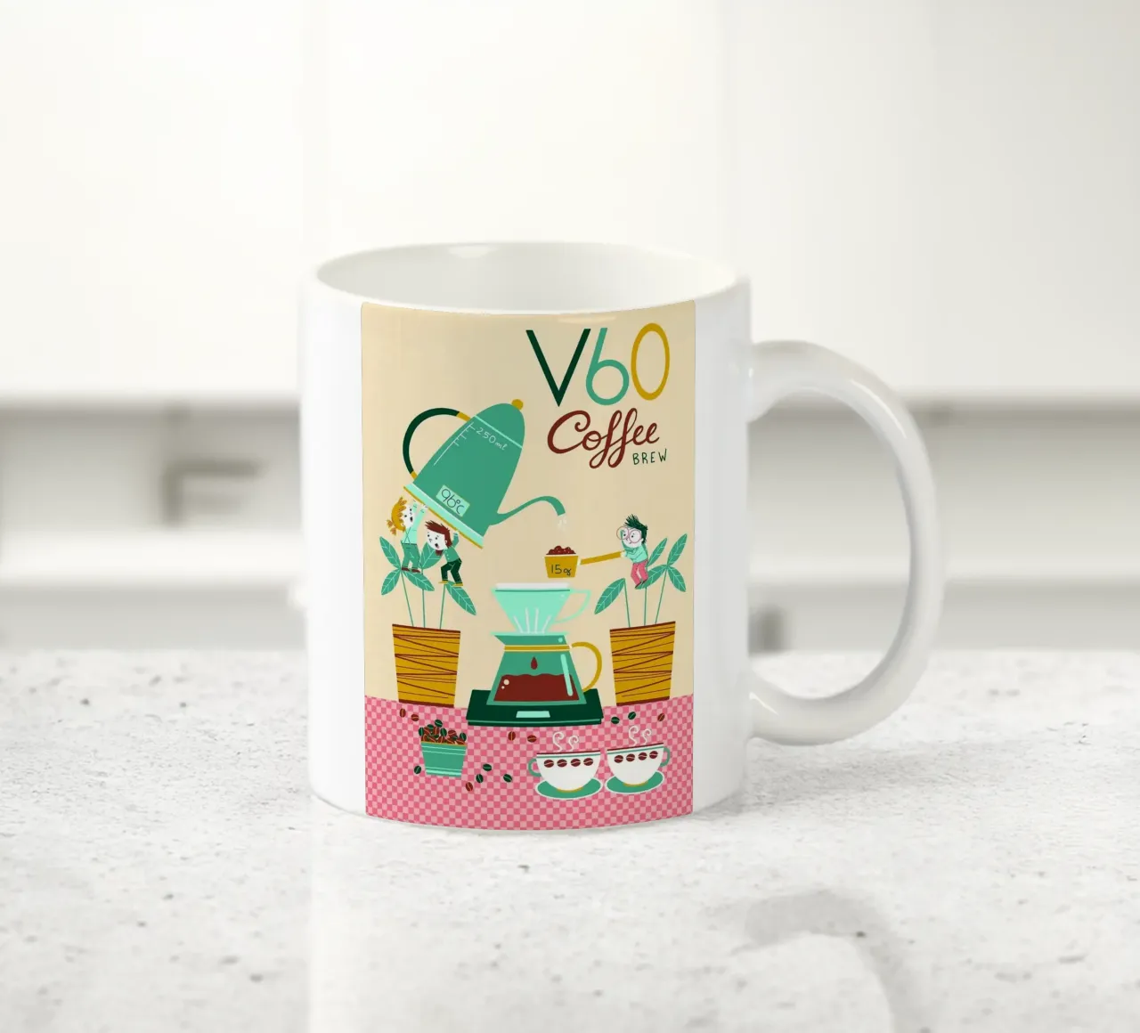 filtro per caffè tazza in ceramica da Kevin Walters