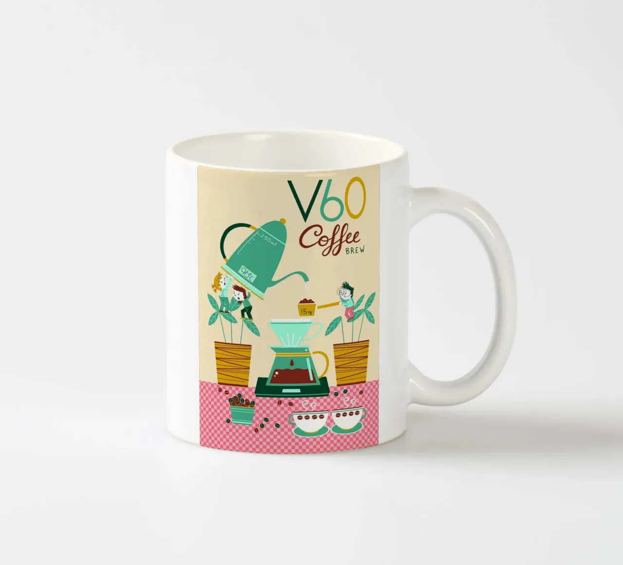 filtro per caffè tazza in ceramica da Kevin Walters