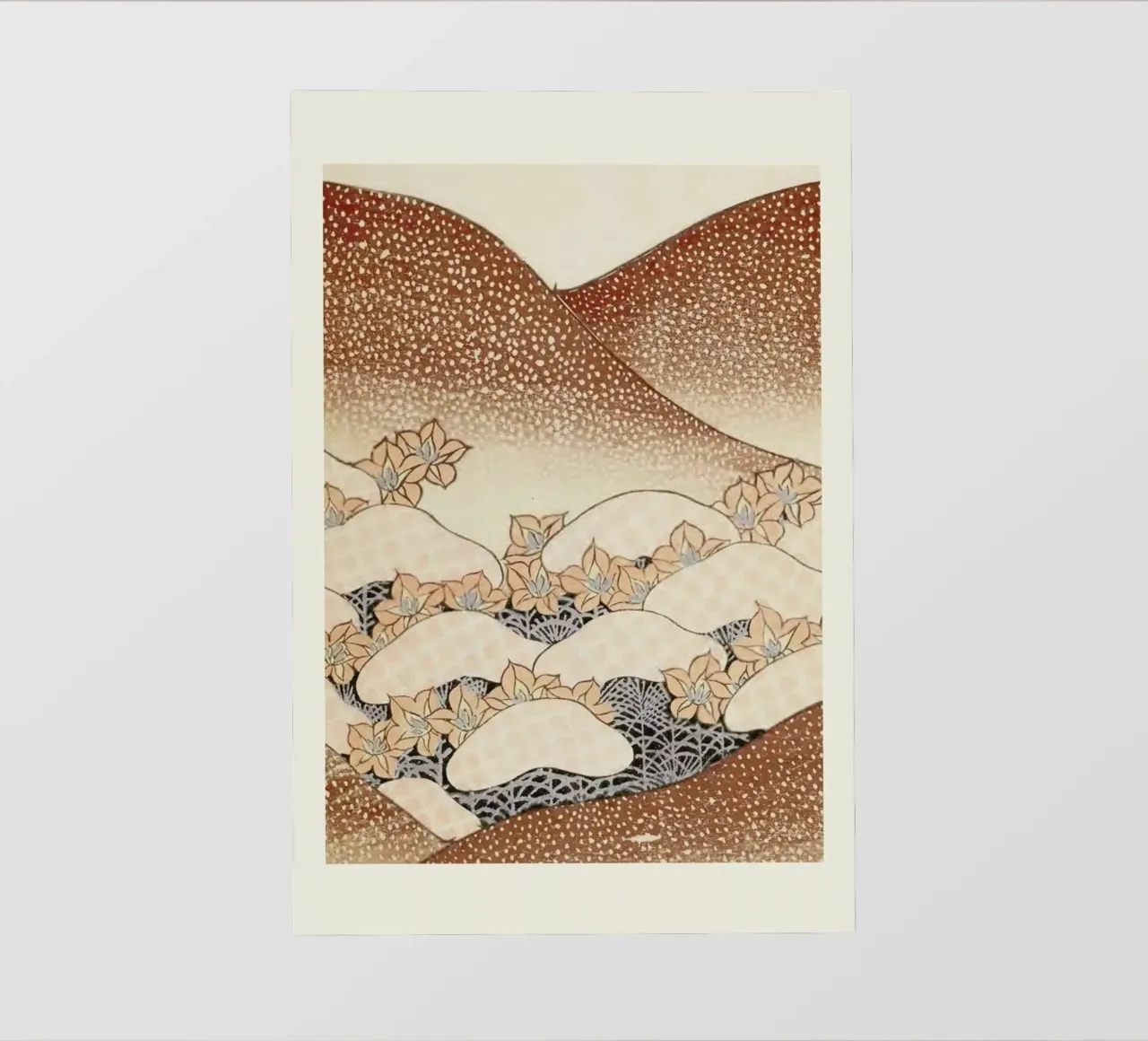 Shin-Bijutsukai - Mycological Mountain telo in pvc da Vintage by JUNIQE