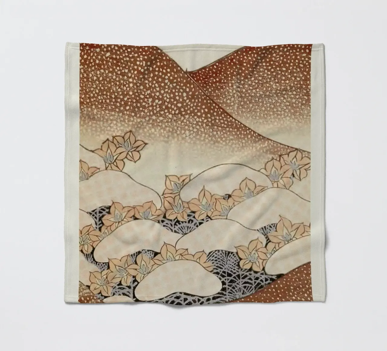 Shin-Bijutsukai - Mycological Mountain manta de franela de Vintage by JUNIQE
