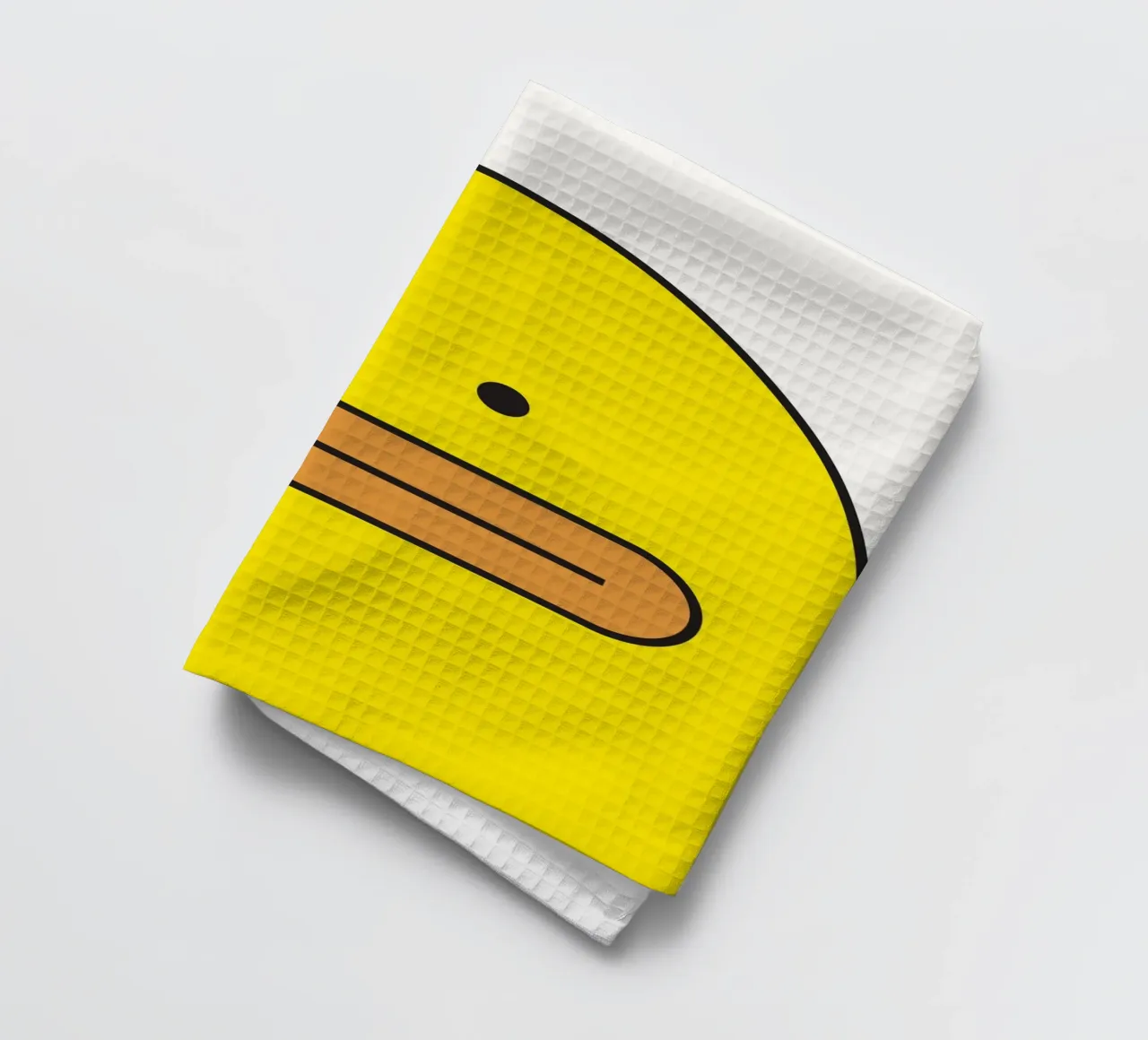 Ente Cartoon Niedlich Geschirrtuch von galihstudio