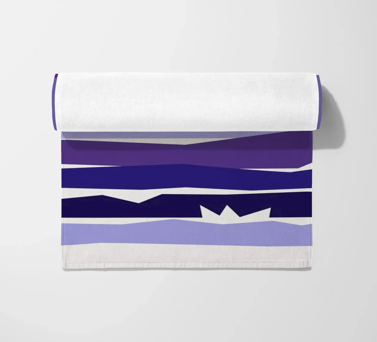 Warm Horizons Pantone beach towel by Pure