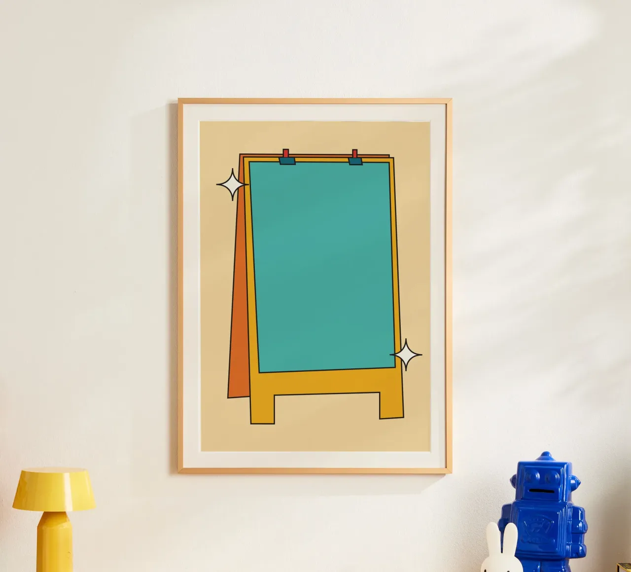 Cartello retro vecchio poster da galihstudio
