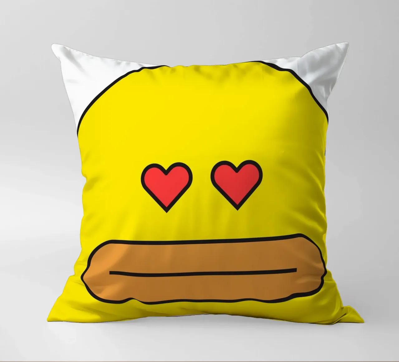 L'amore carino dell'anatra cuscino da galihstudio