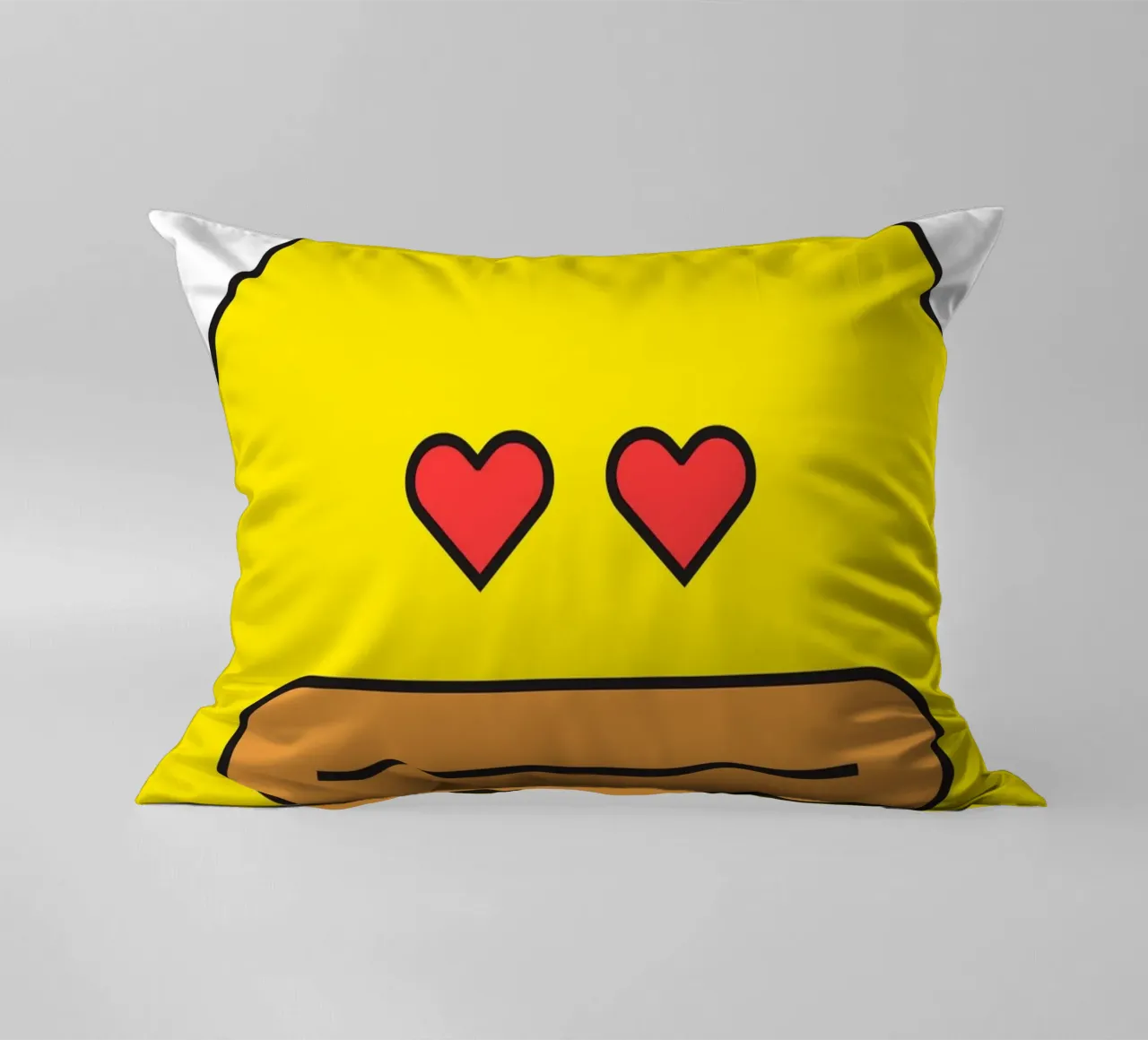 L'amore carino dell'anatra cuscino da galihstudio
