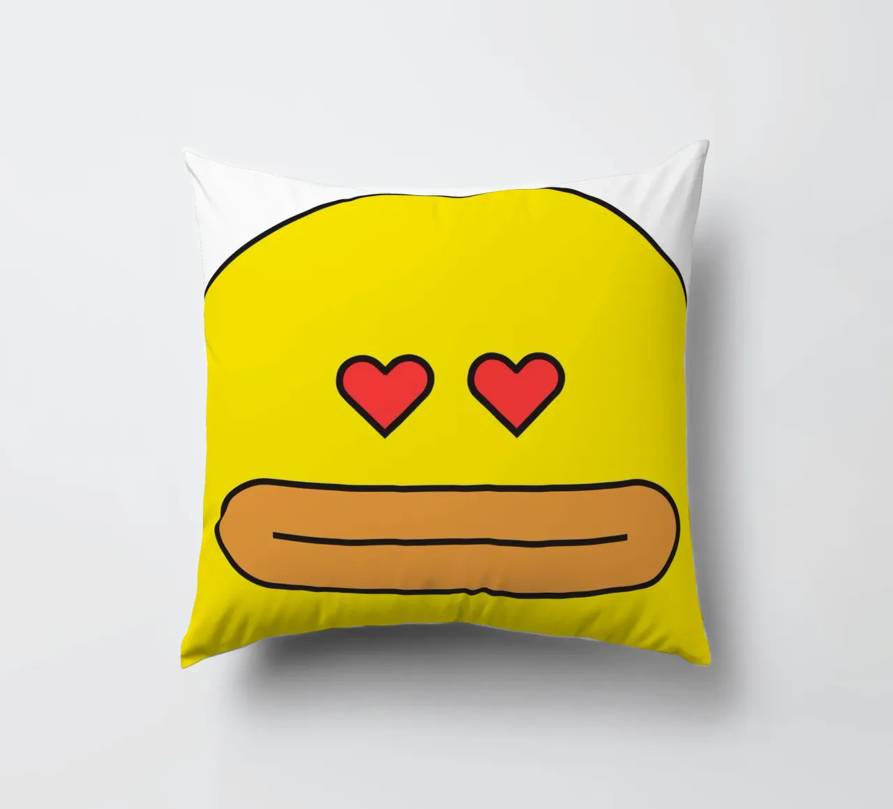 L'amore carino dell'anatra cuscino da galihstudio