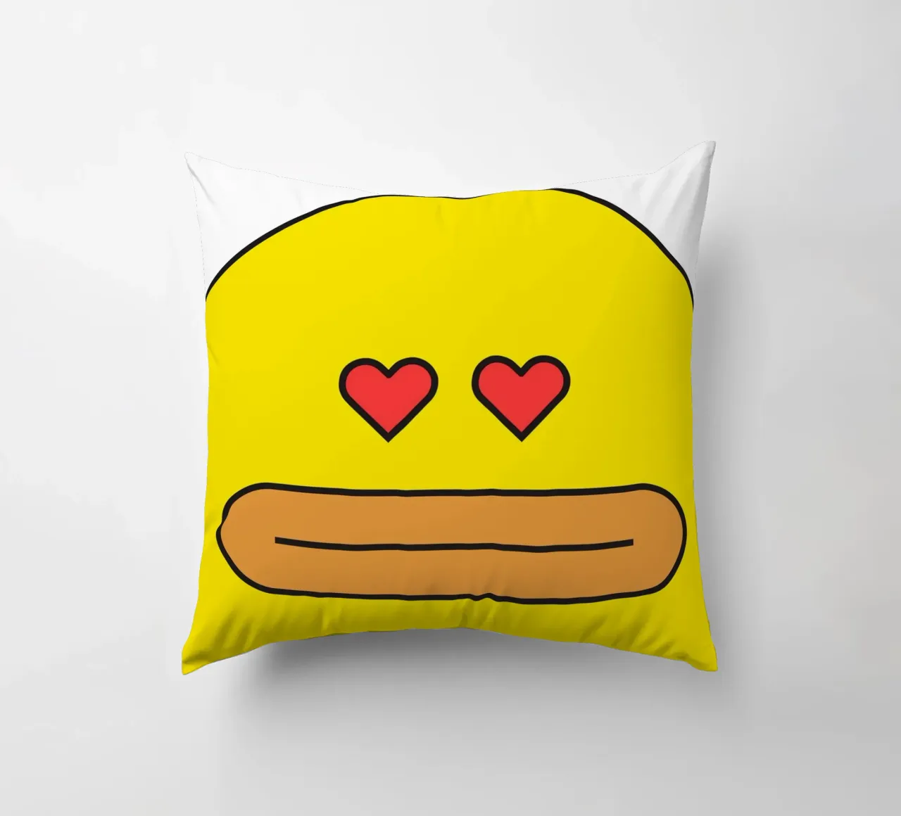 L'amore carino dell'anatra cuscino da galihstudio