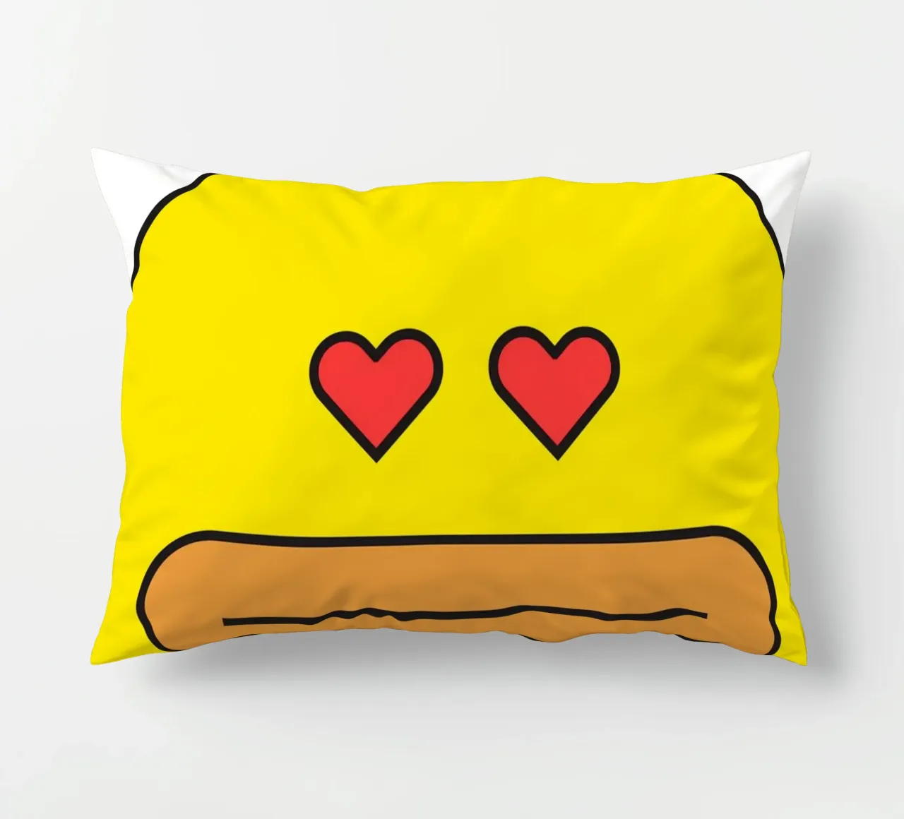L'amore carino dell'anatra cuscino da galihstudio