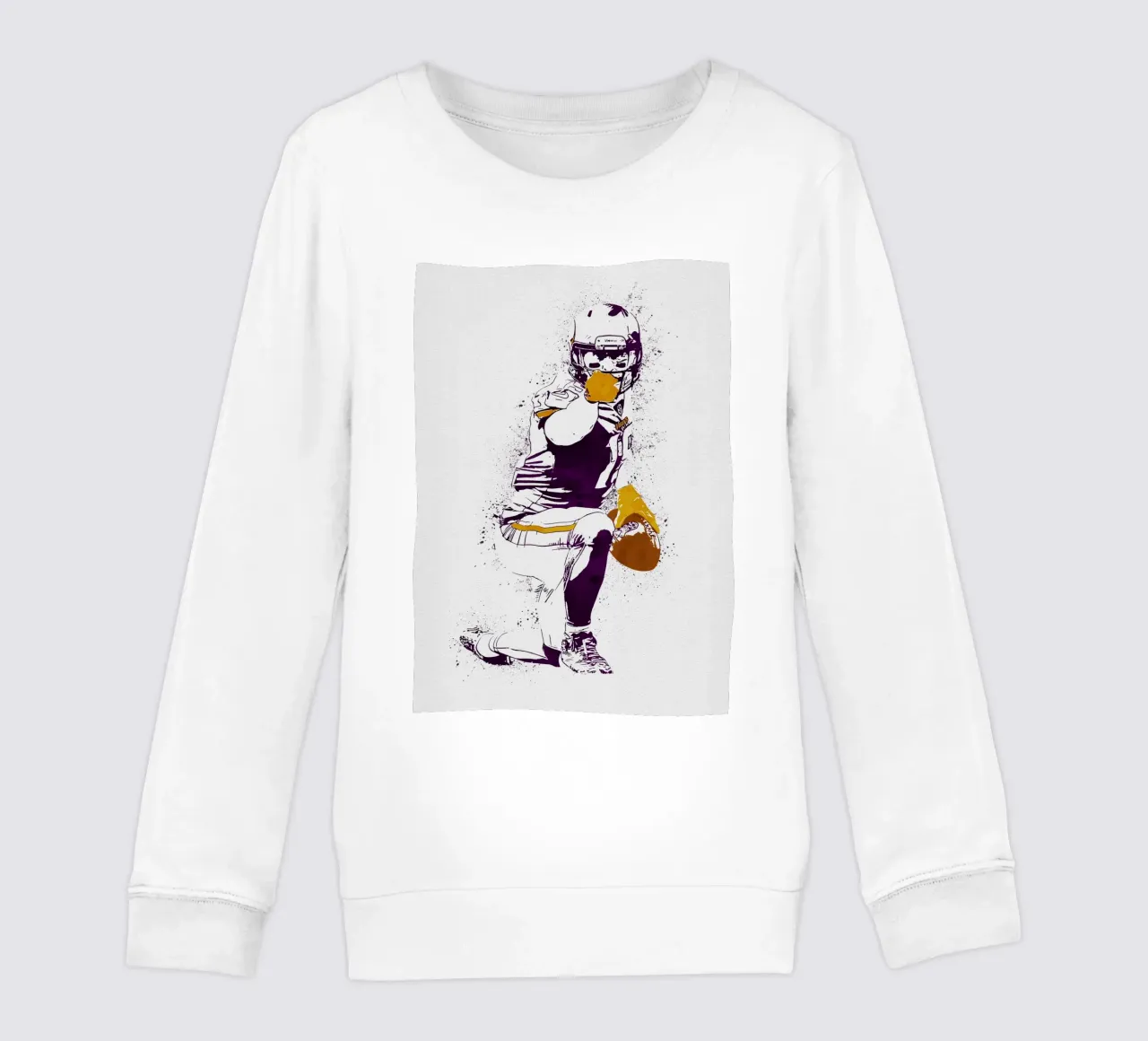 Adam Thielen First Down Minnesota Vikings felpa bambino da tenten