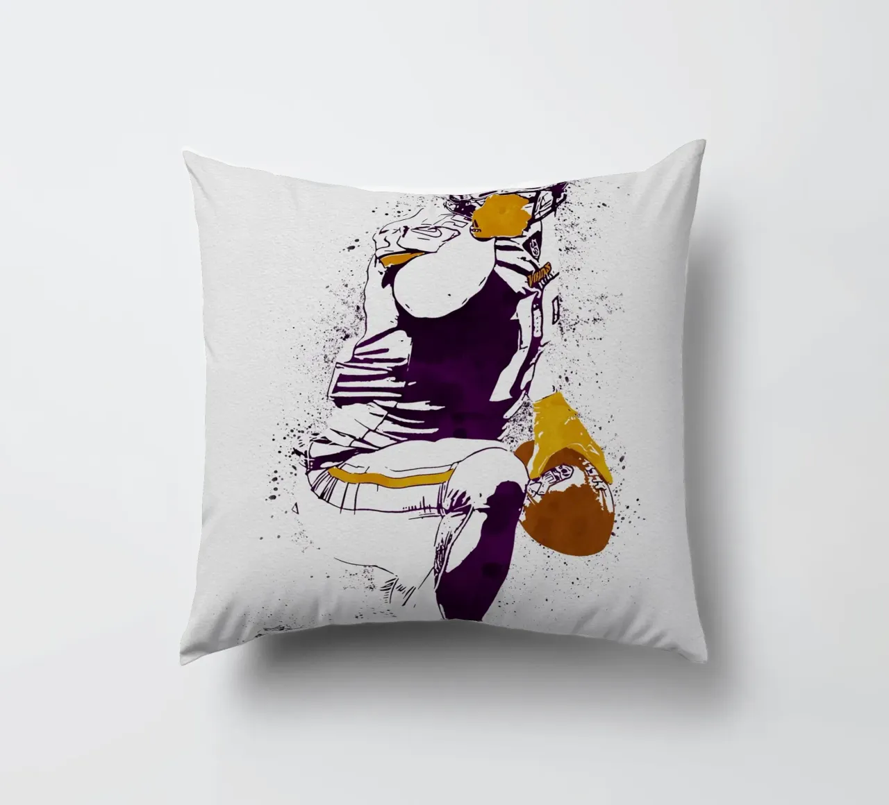 Adam Thielen First Down Minnesota Vikings cuscino da tenten