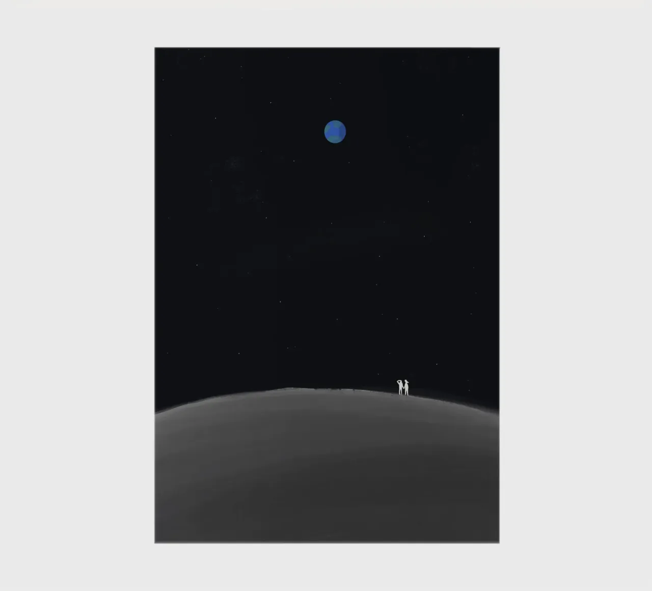 Love you to the moon notebook by Little Dean