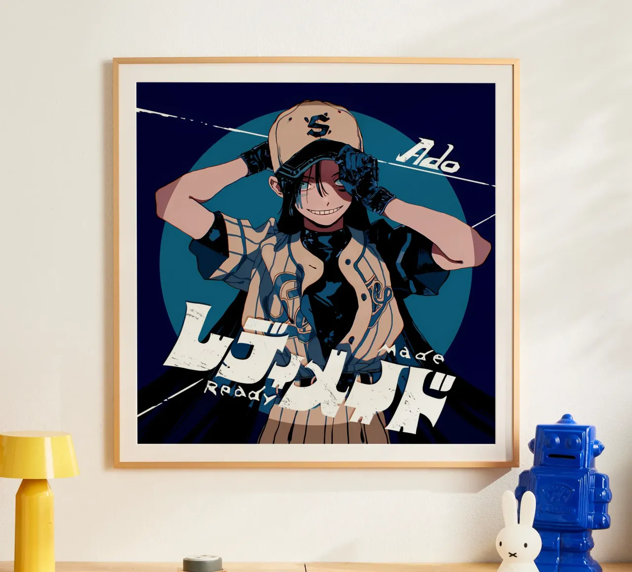 Ado Readymade poster con telaio in alluminio da ManondeShop