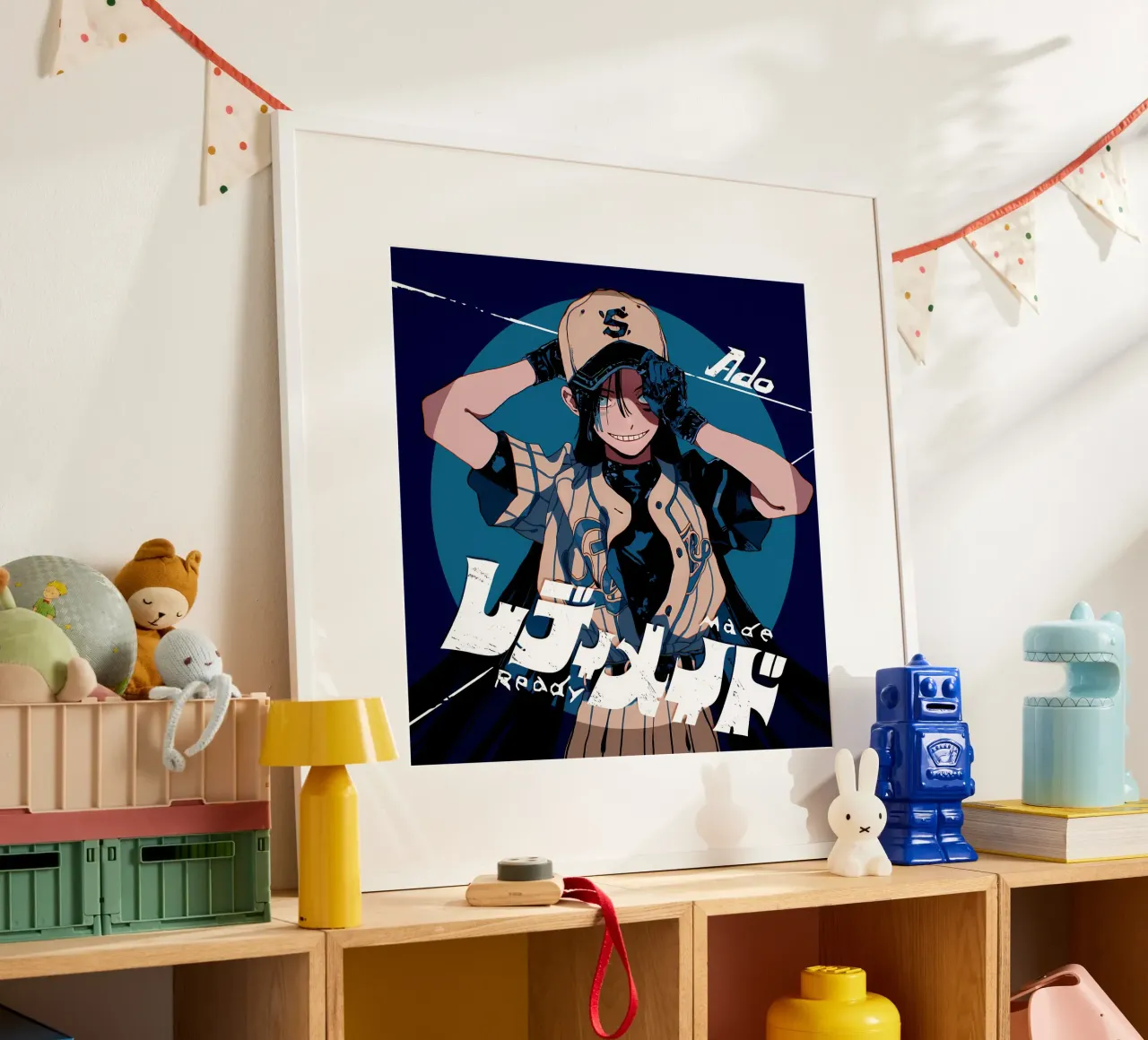 Ado Readymade poster con telaio in alluminio da ManondeShop