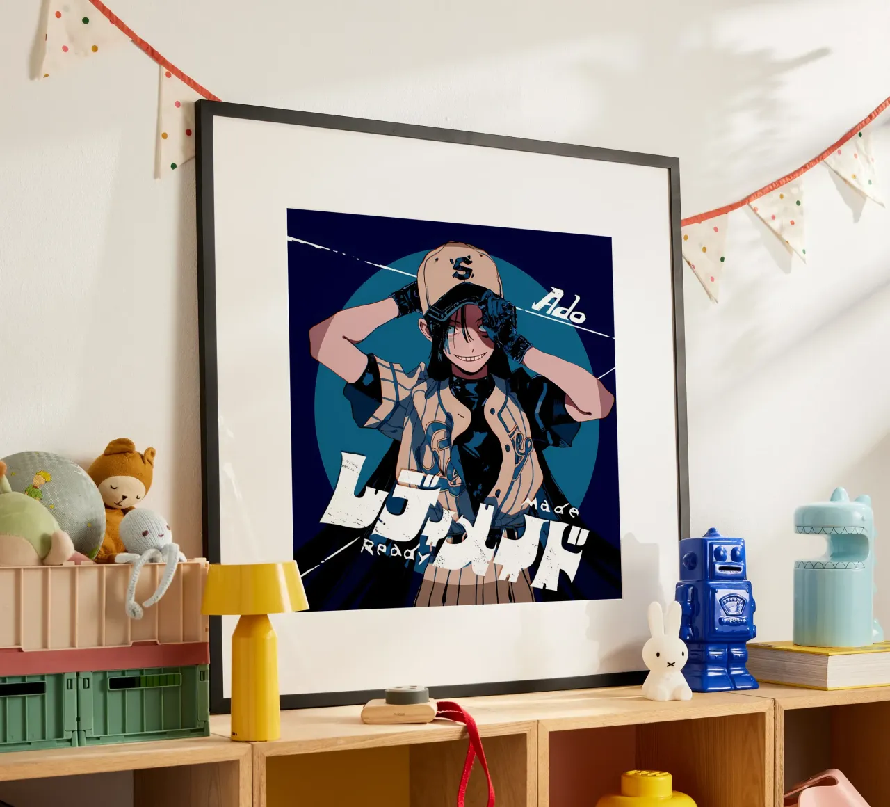 Ado Readymade poster con telaio in alluminio da ManondeShop