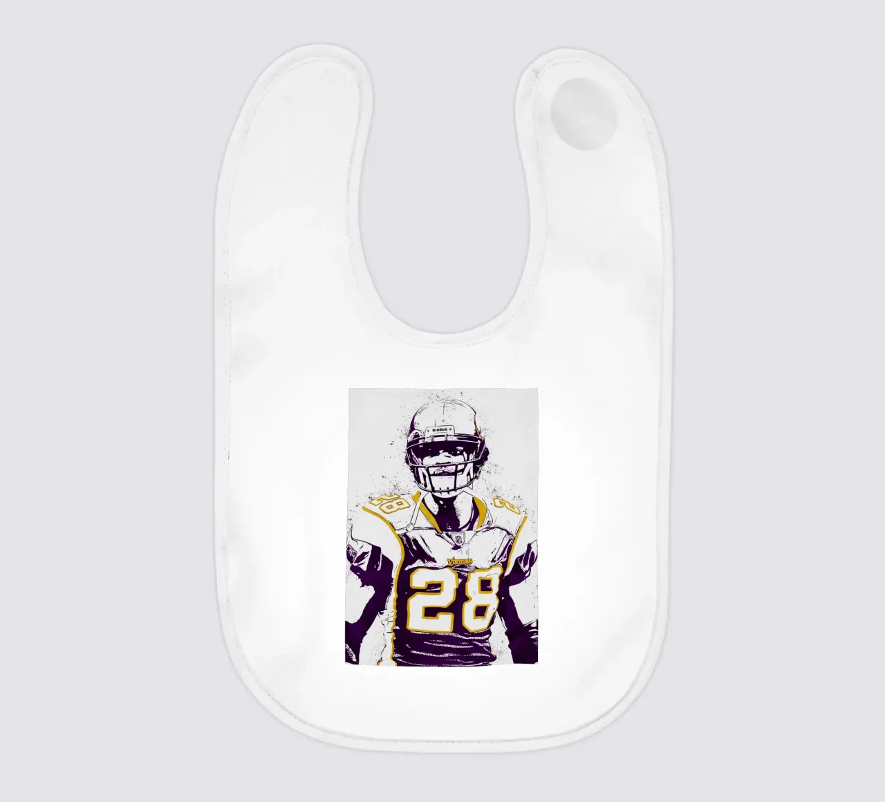 Adrian Peterson Minnesota Vikings bavaglino da tenten