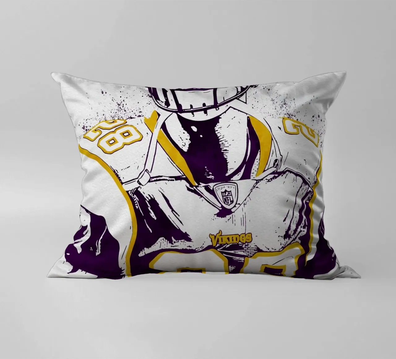 Adrian Peterson Minnesota Vikings cuscino da tenten