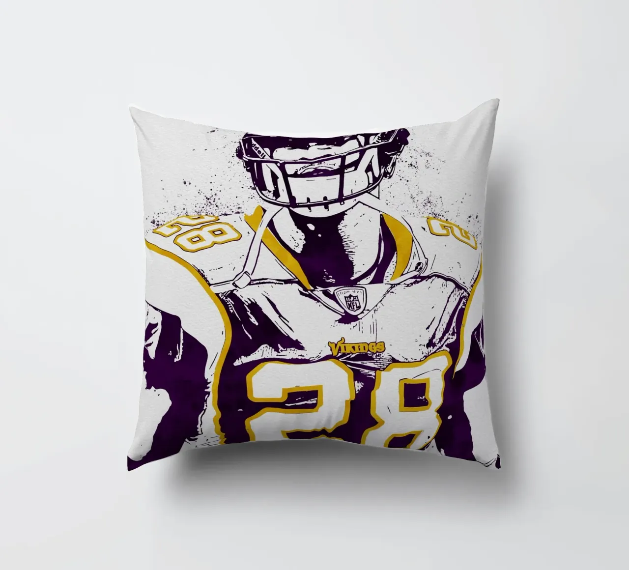 Adrian Peterson Minnesota Vikings cuscino da tenten