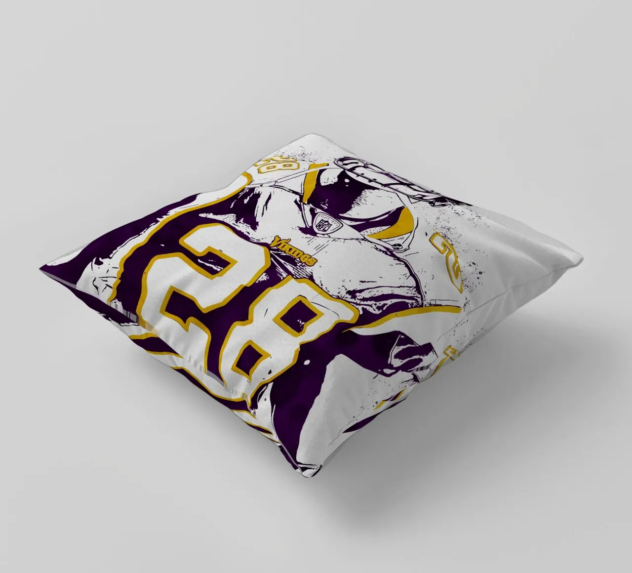 Adrian Peterson Minnesota Vikings cuscino da tenten