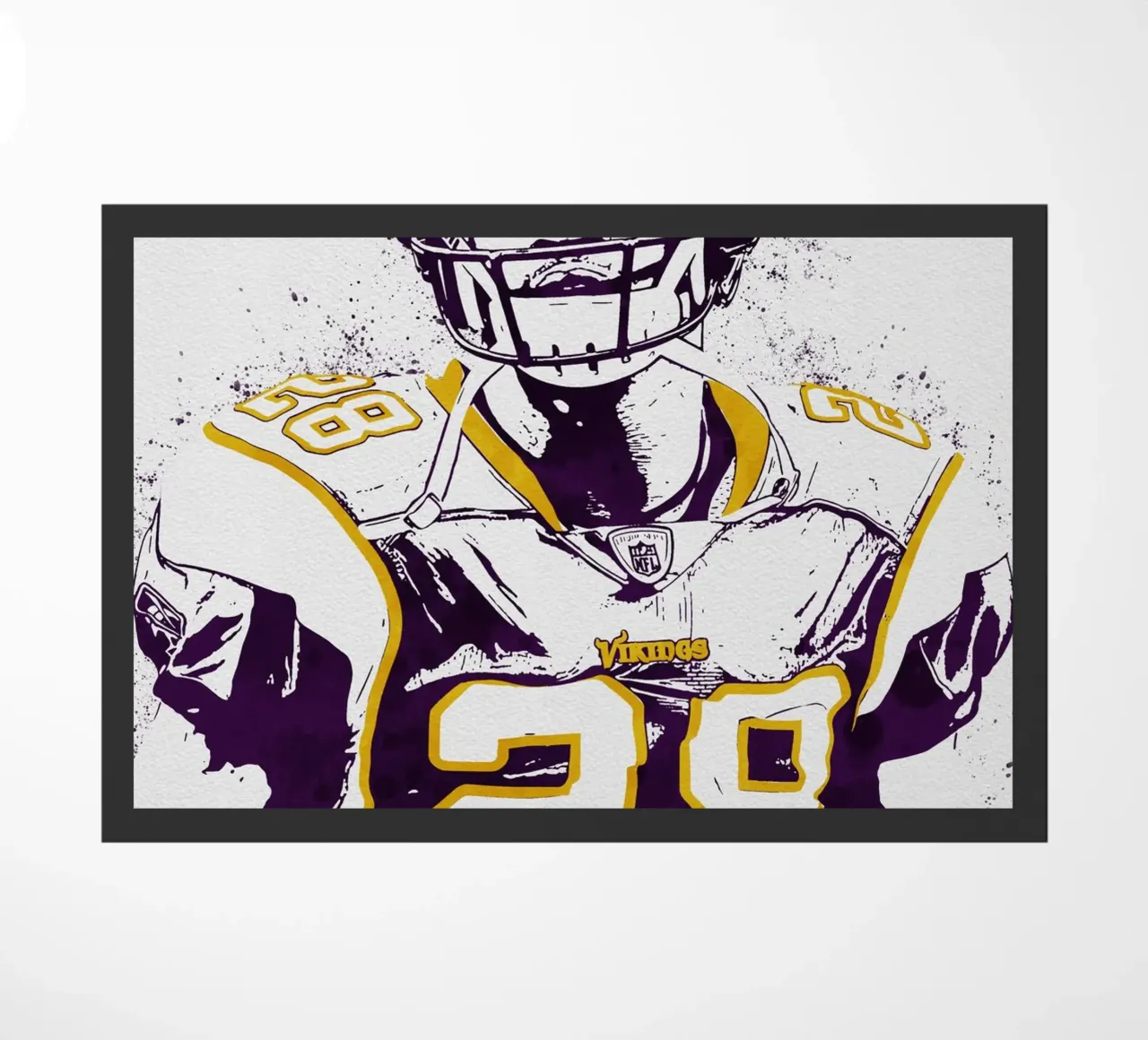 Adrian Peterson Minnesota Vikings zerbino da tenten