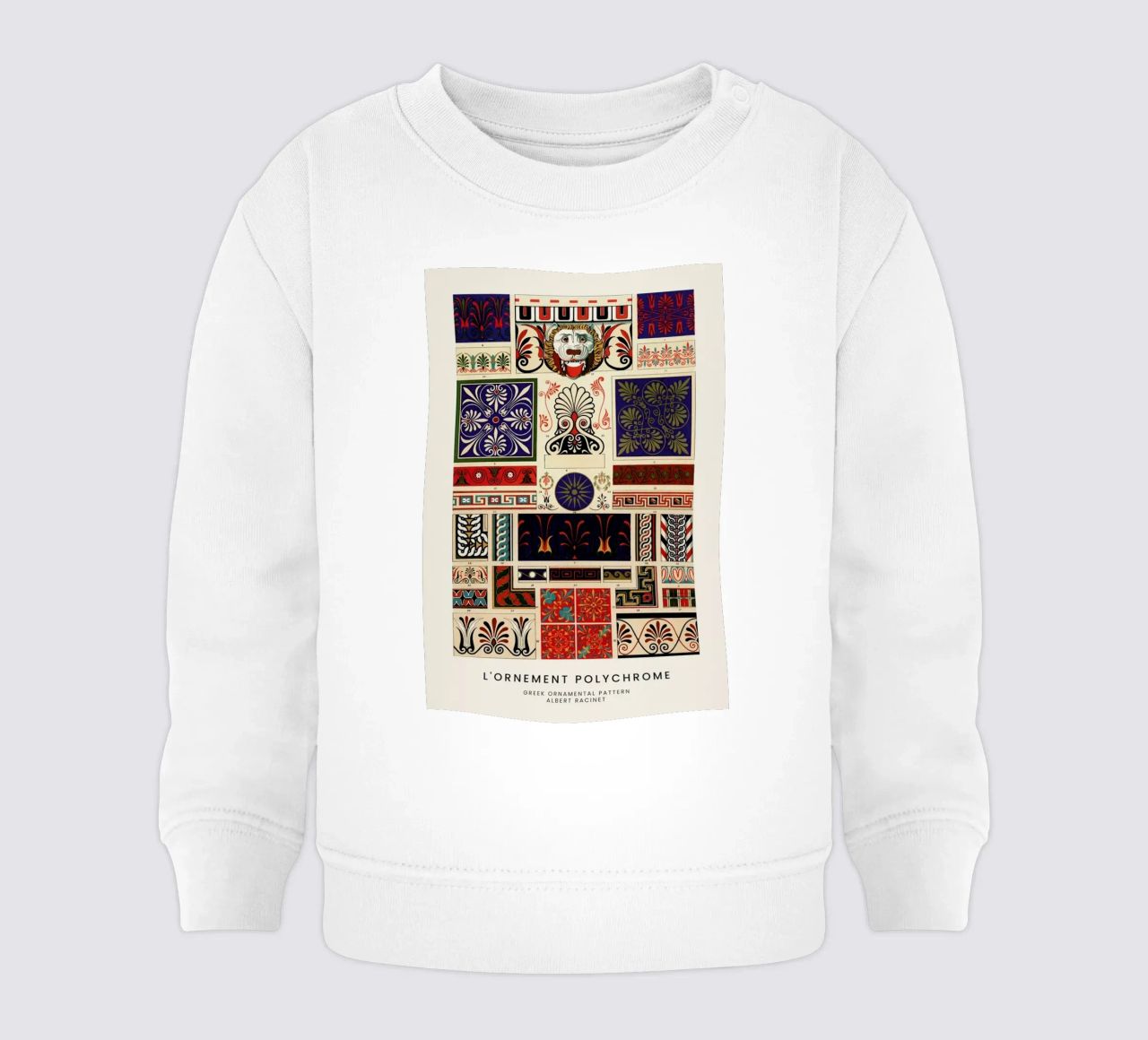 Racinet -  Greek Ornamental Pattern II sudadera de bebé de Vintage by JUNIQE