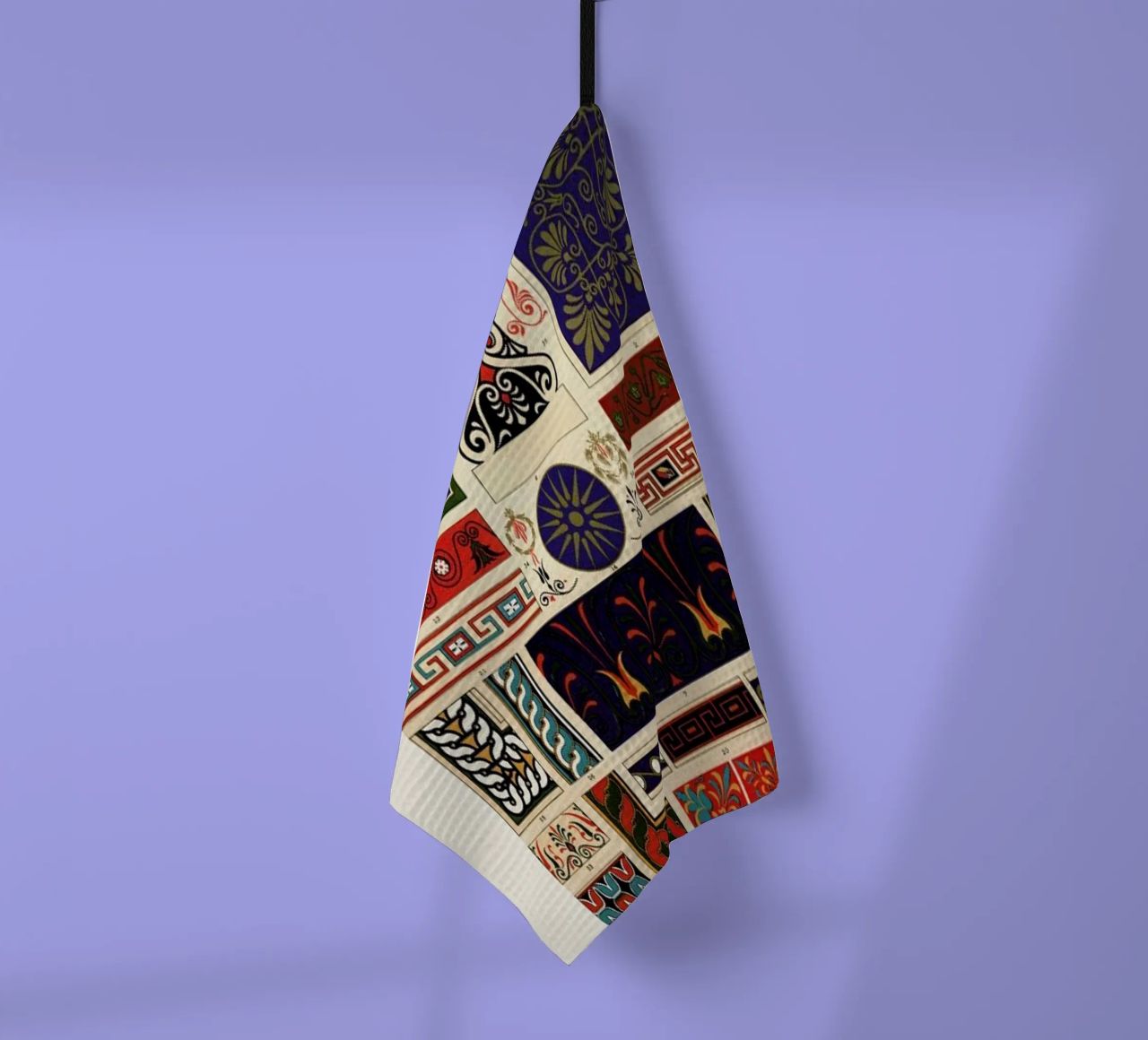 Racinet -  Greek Ornamental Pattern II torchon de Vintage by JUNIQE