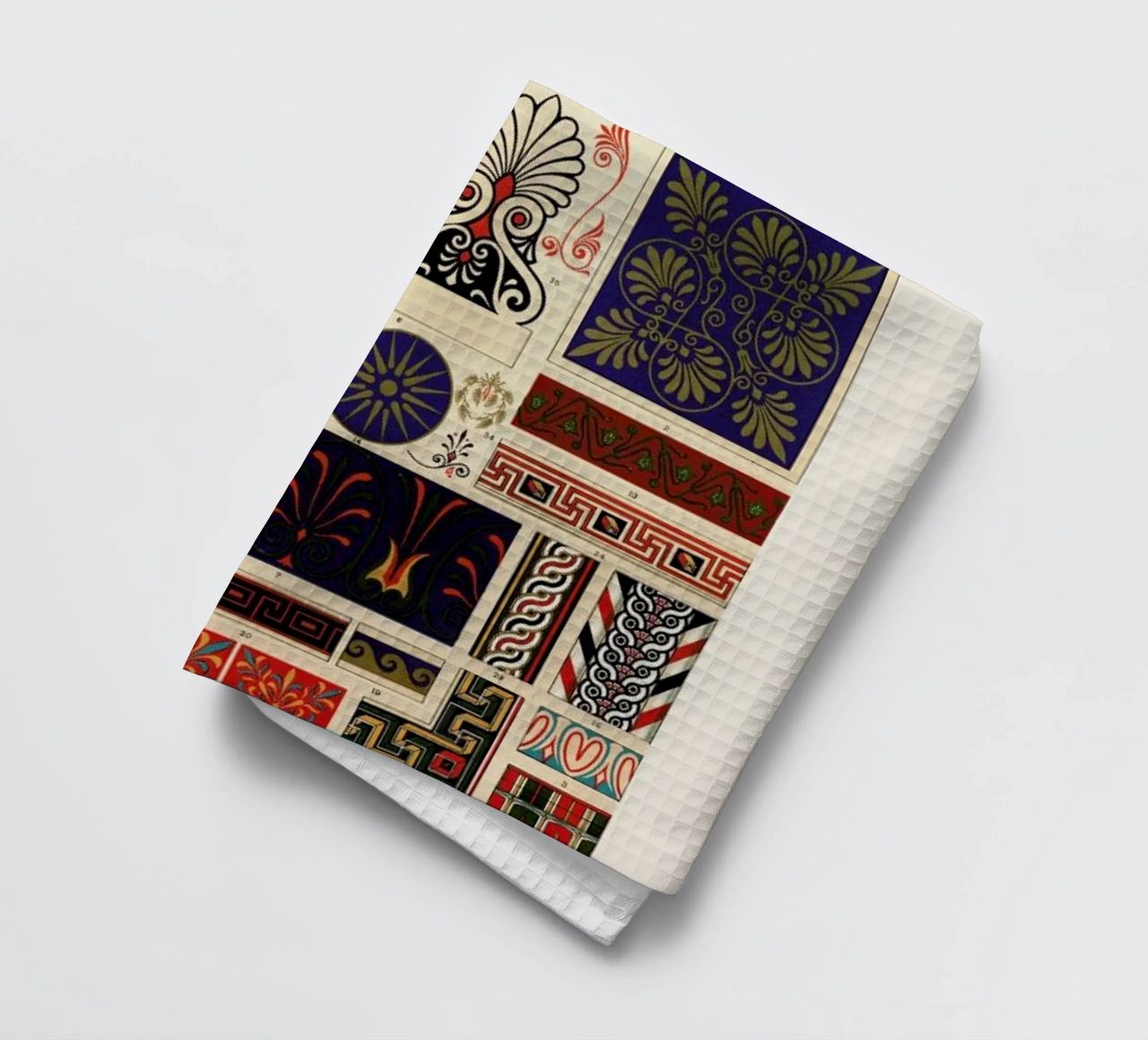 Racinet -  Greek Ornamental Pattern II torchon de Vintage by JUNIQE